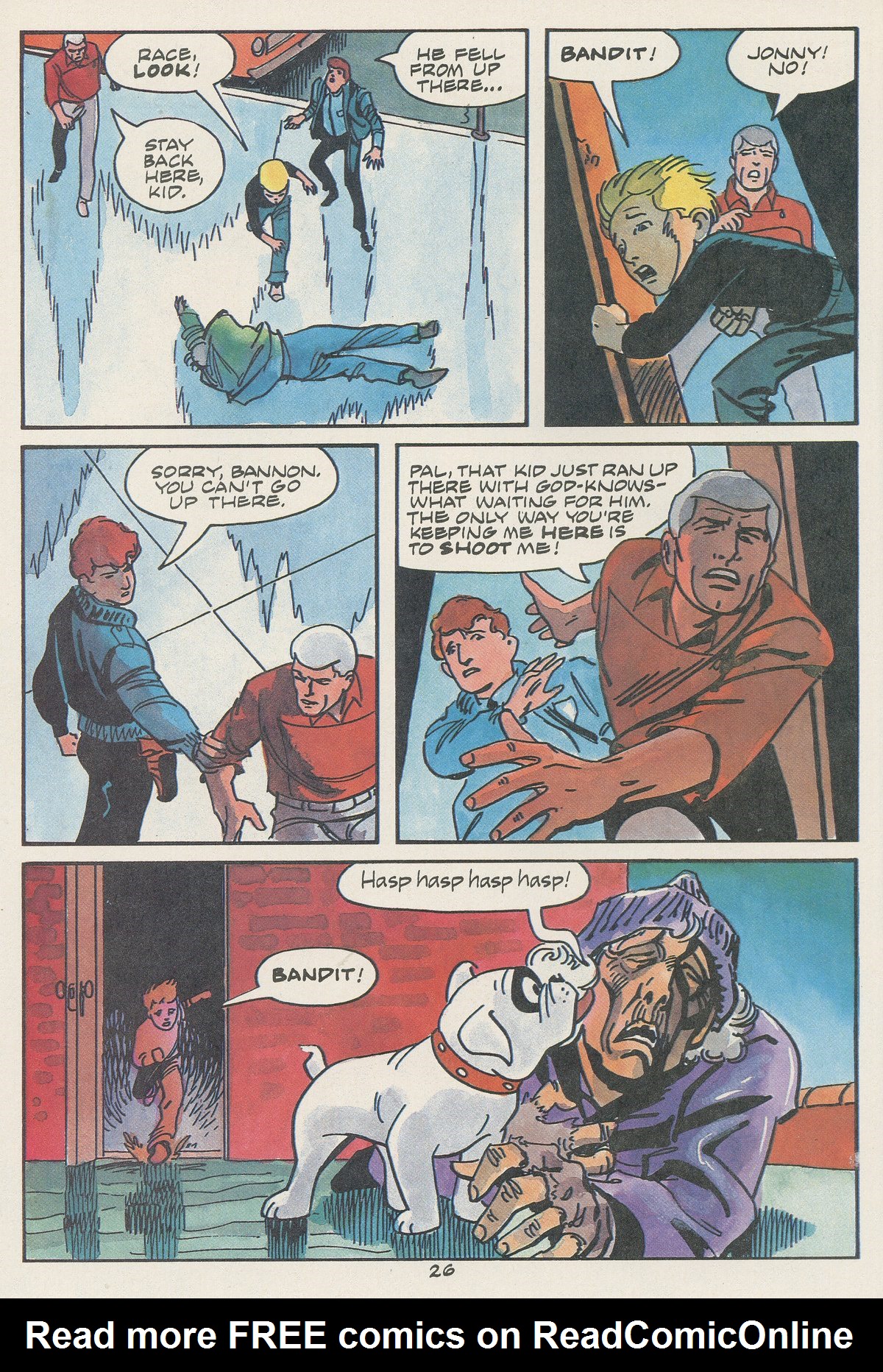 Read online Jonny Quest comic -  Issue #25 - 32