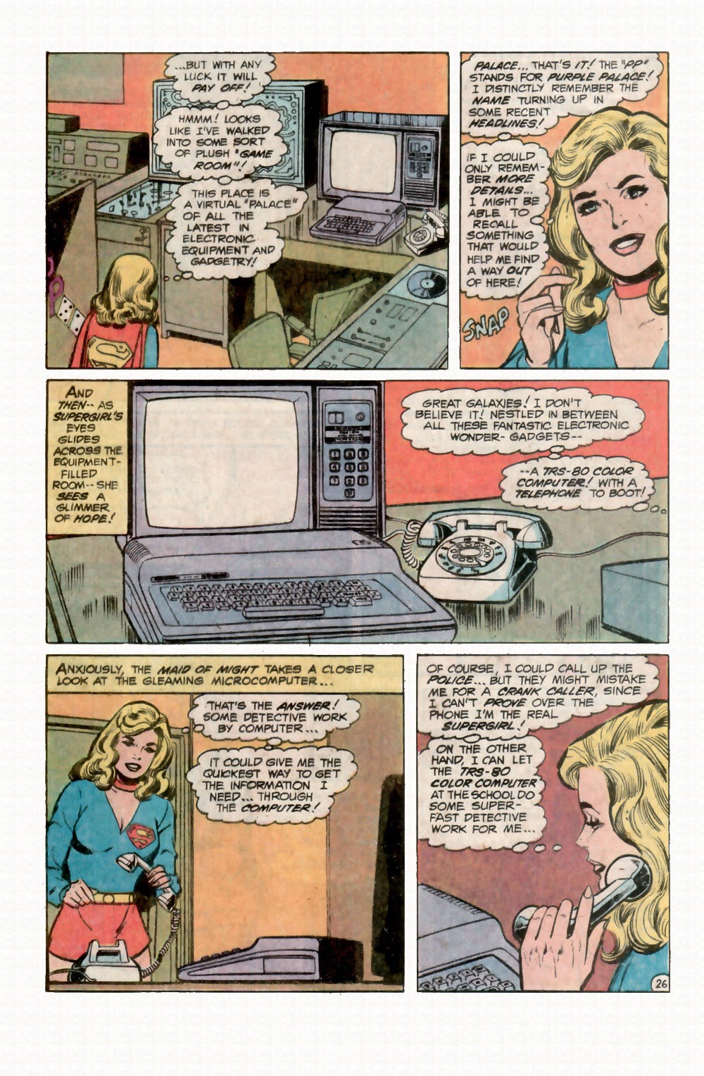 Read online Superman in "Victory by Computer" comic -  Issue # Full - 27