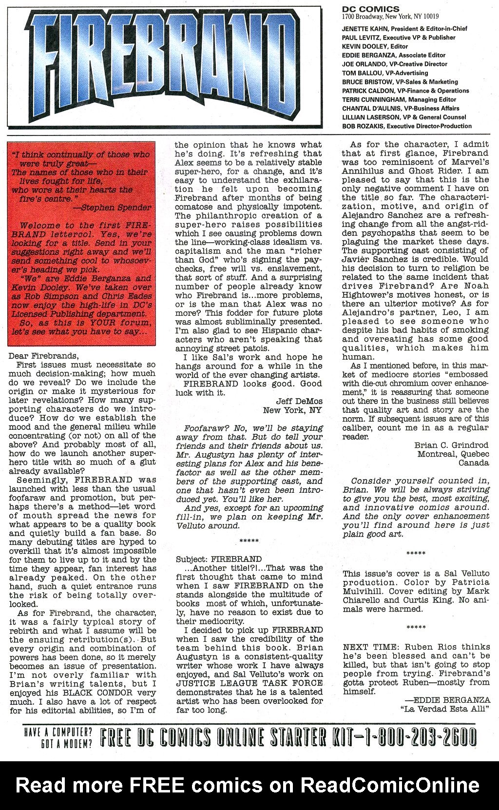 Read online Firebrand comic -  Issue #4 - 24