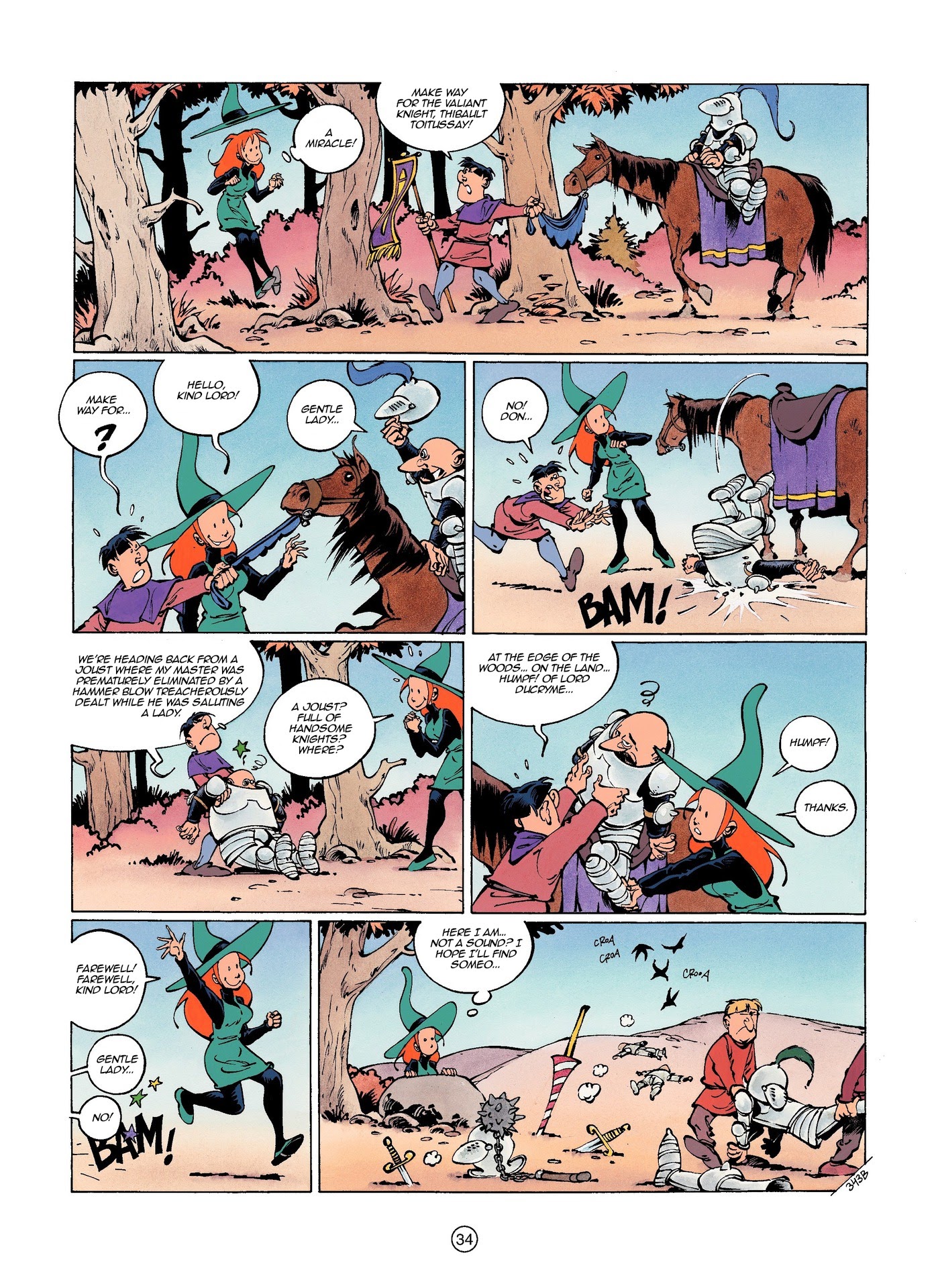 Read online Mélusine (1995) comic -  Issue #9 - 34