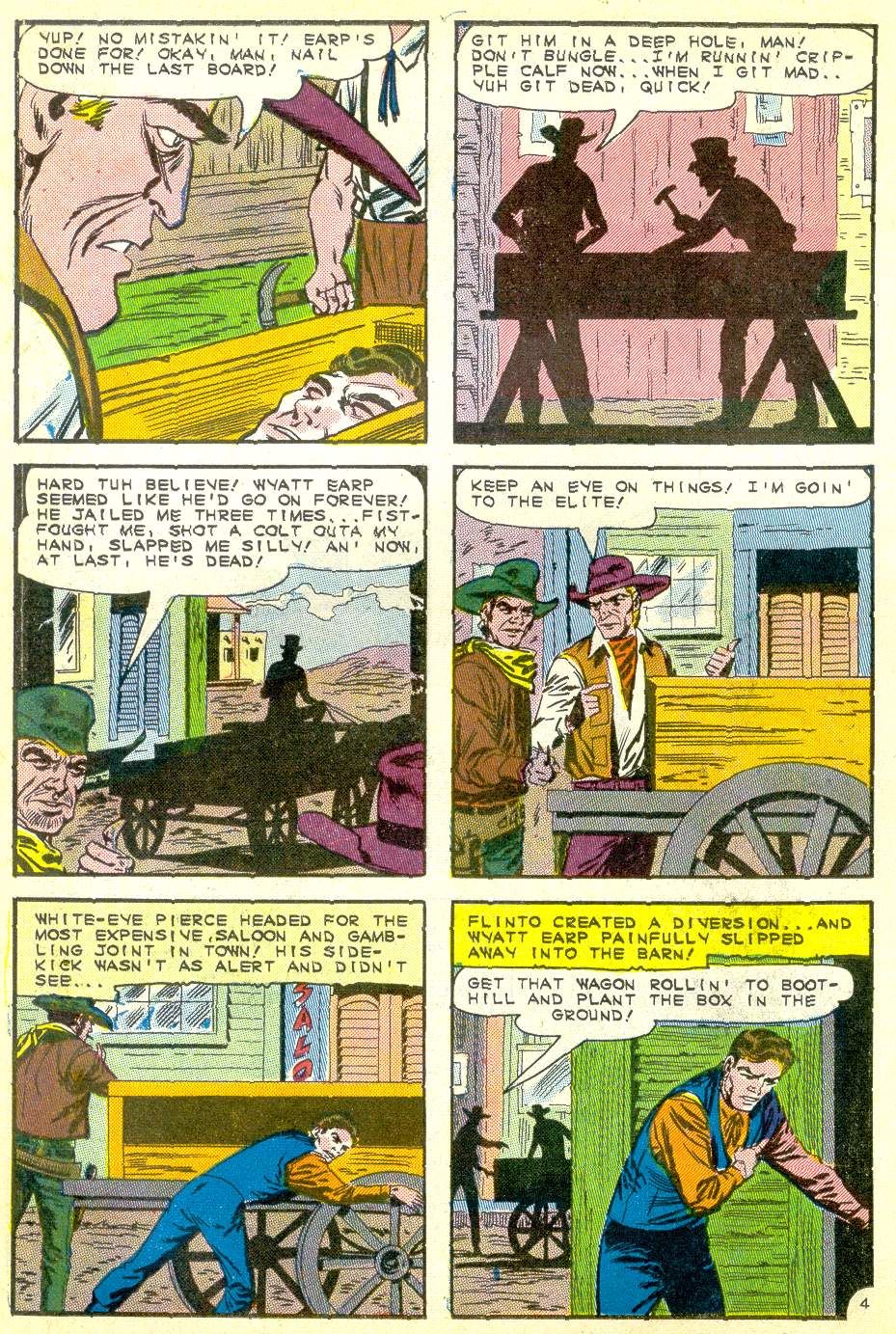 Read online Wyatt Earp Frontier Marshal comic -  Issue #60 - 18
