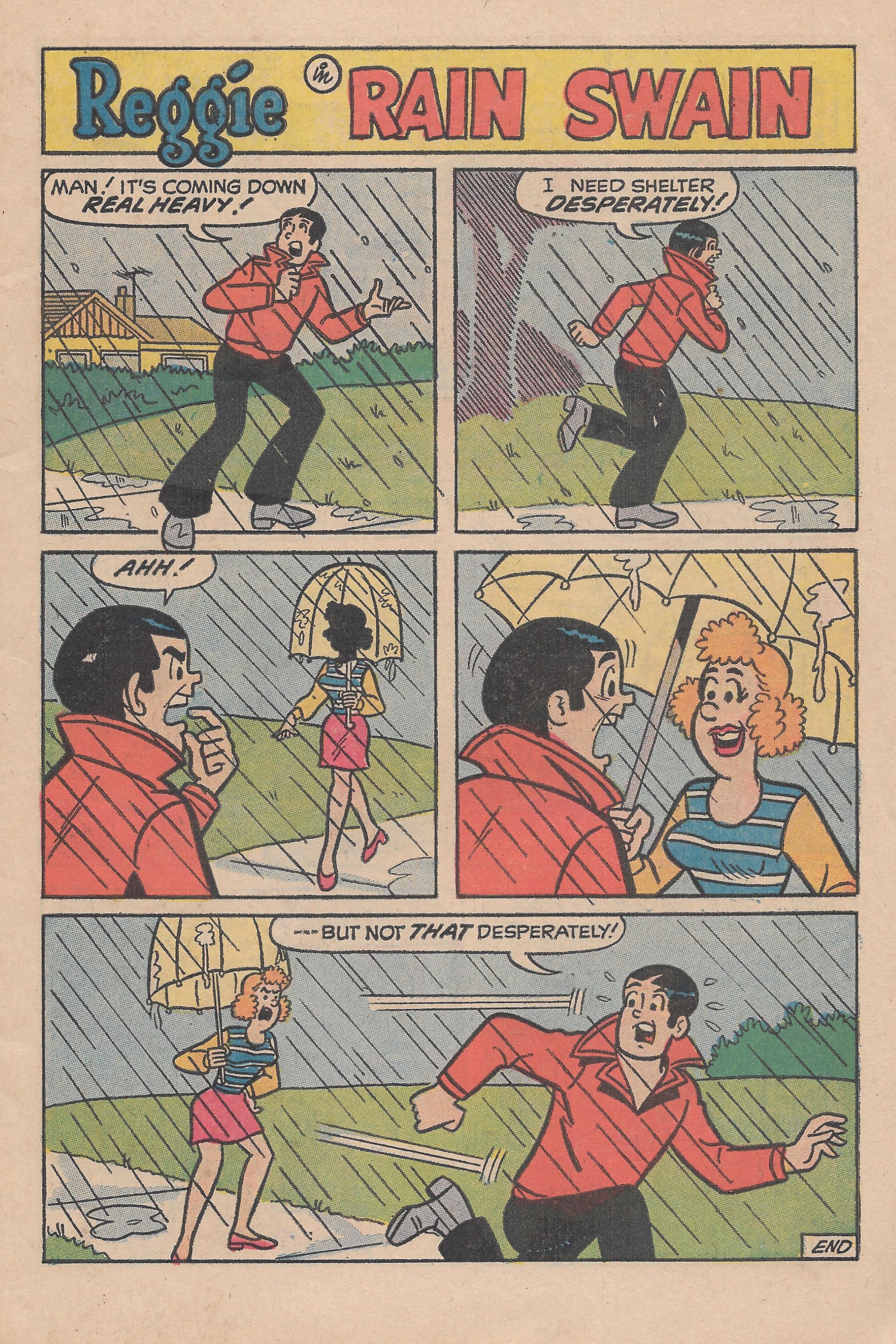 Read online Reggie's Wise Guy Jokes comic -  Issue #26 - 7