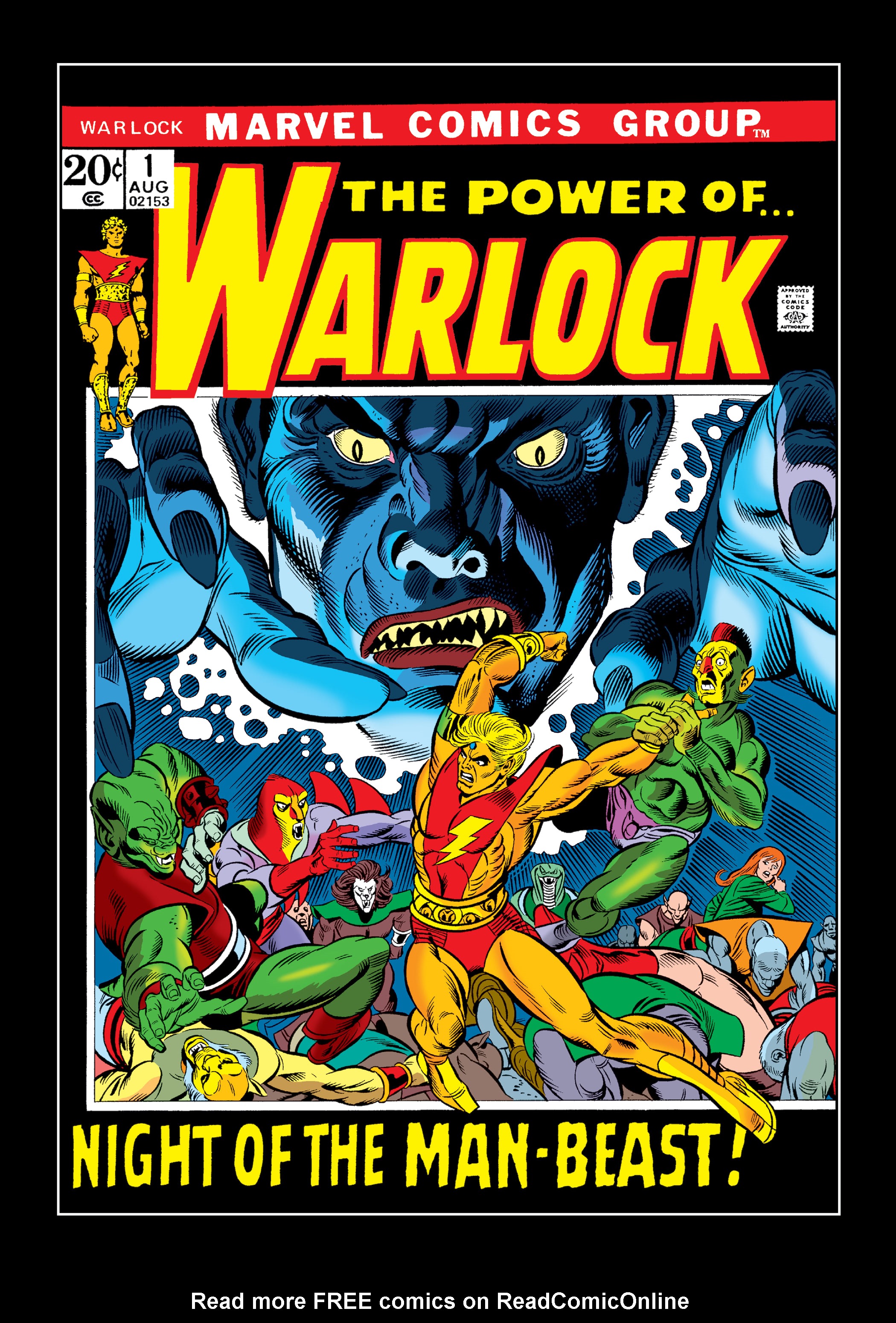 Read online Marvel Masterworks: Warlock comic -  Issue # TPB 1 (Part 1) - 55
