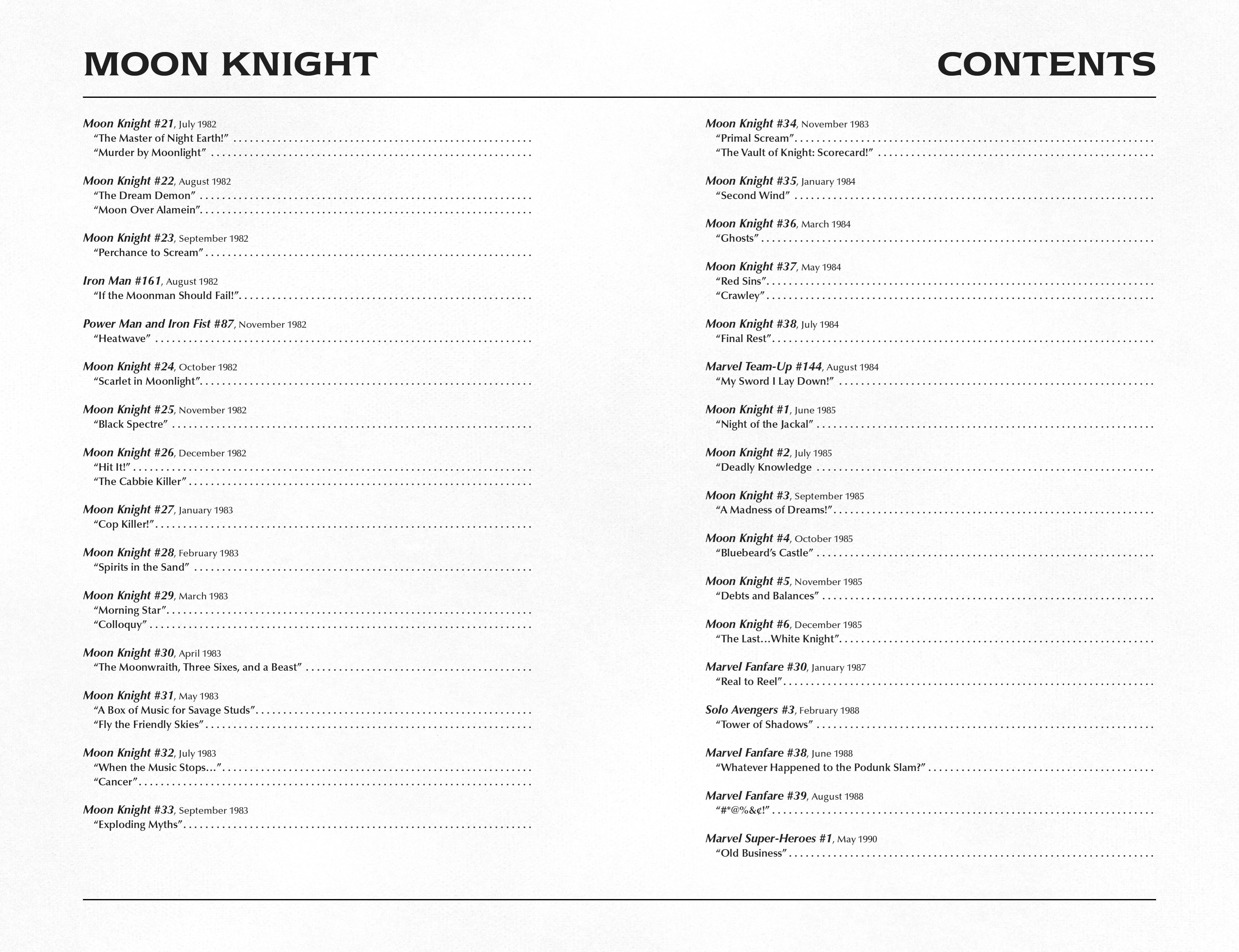 Read online Moon Knight Omnibus comic -  Issue # TPB 2 (Part 1) - 4