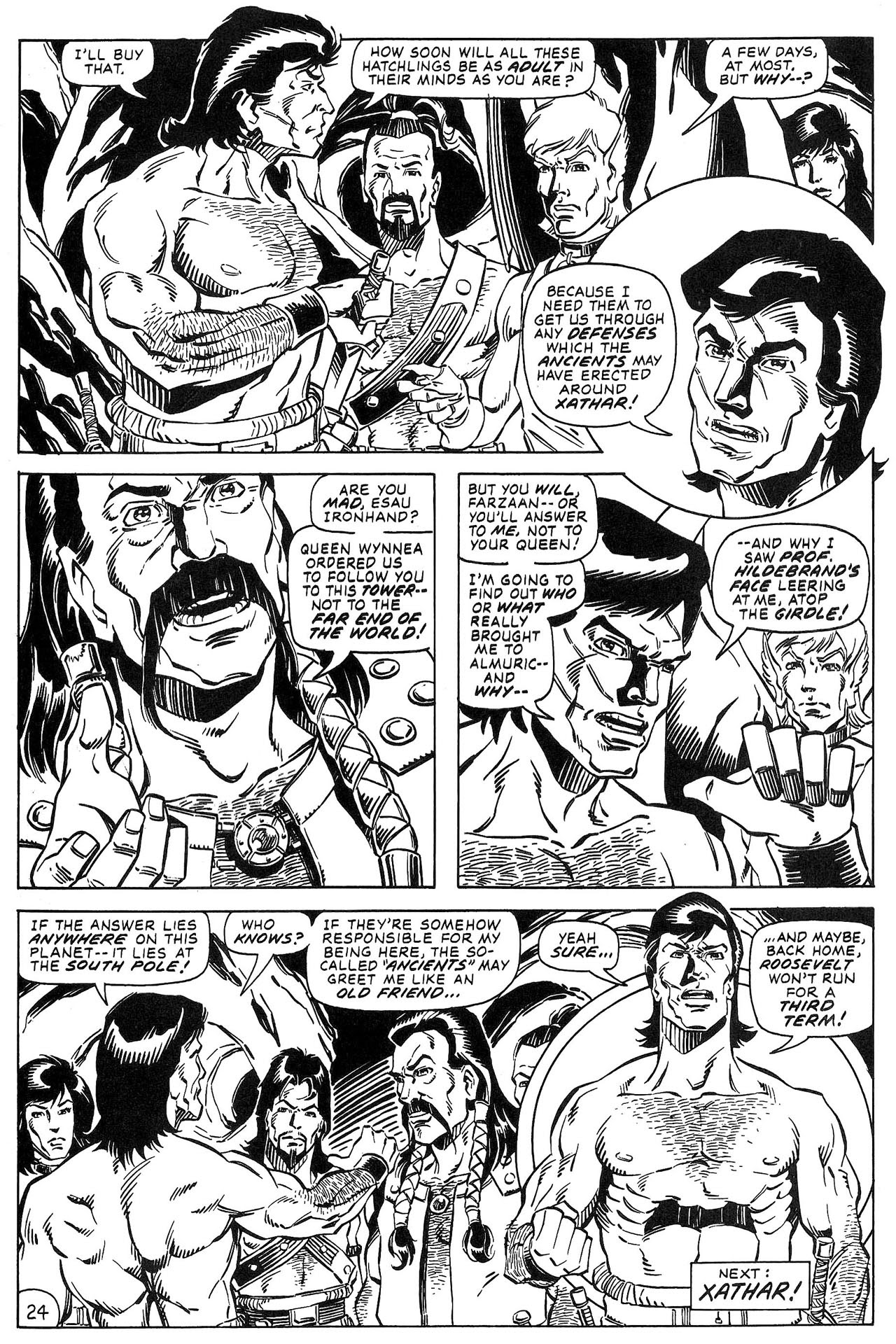 Read online Ironhand of Almuric comic -  Issue #3 - 26