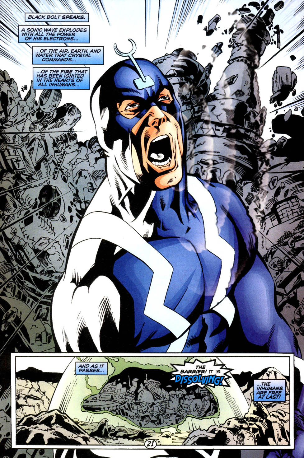 Read online Fantastic Four: Fireworks comic -  Issue #3 - 22