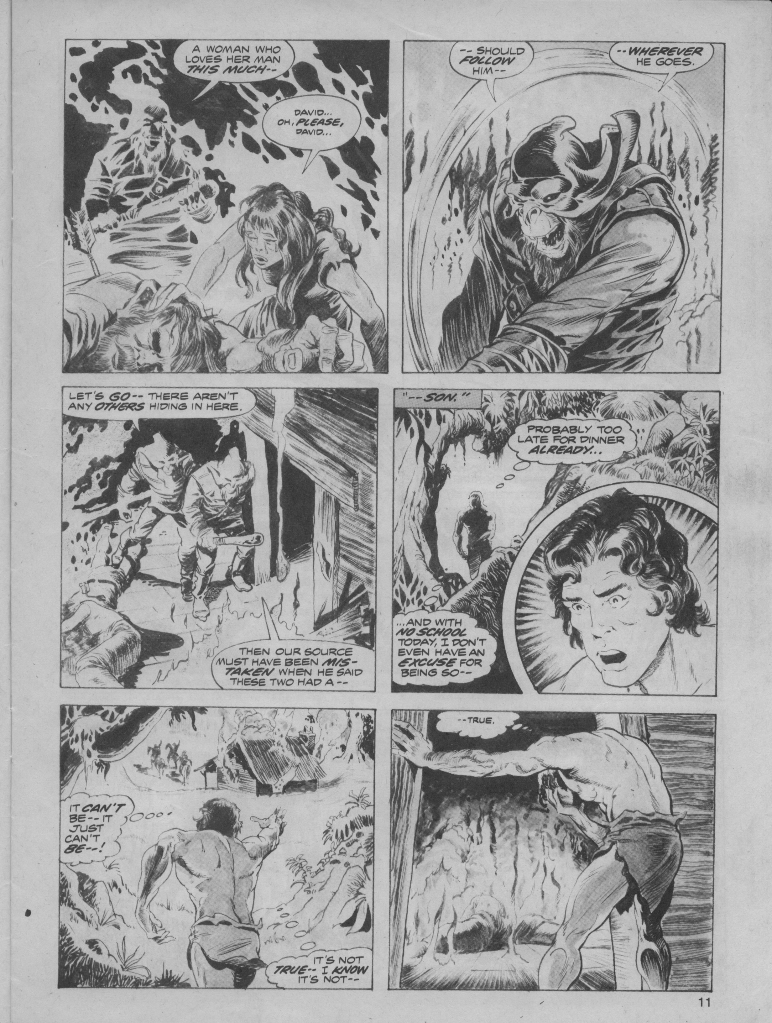 Read online Planet of the Apes (1974) comic -  Issue #12 - 11