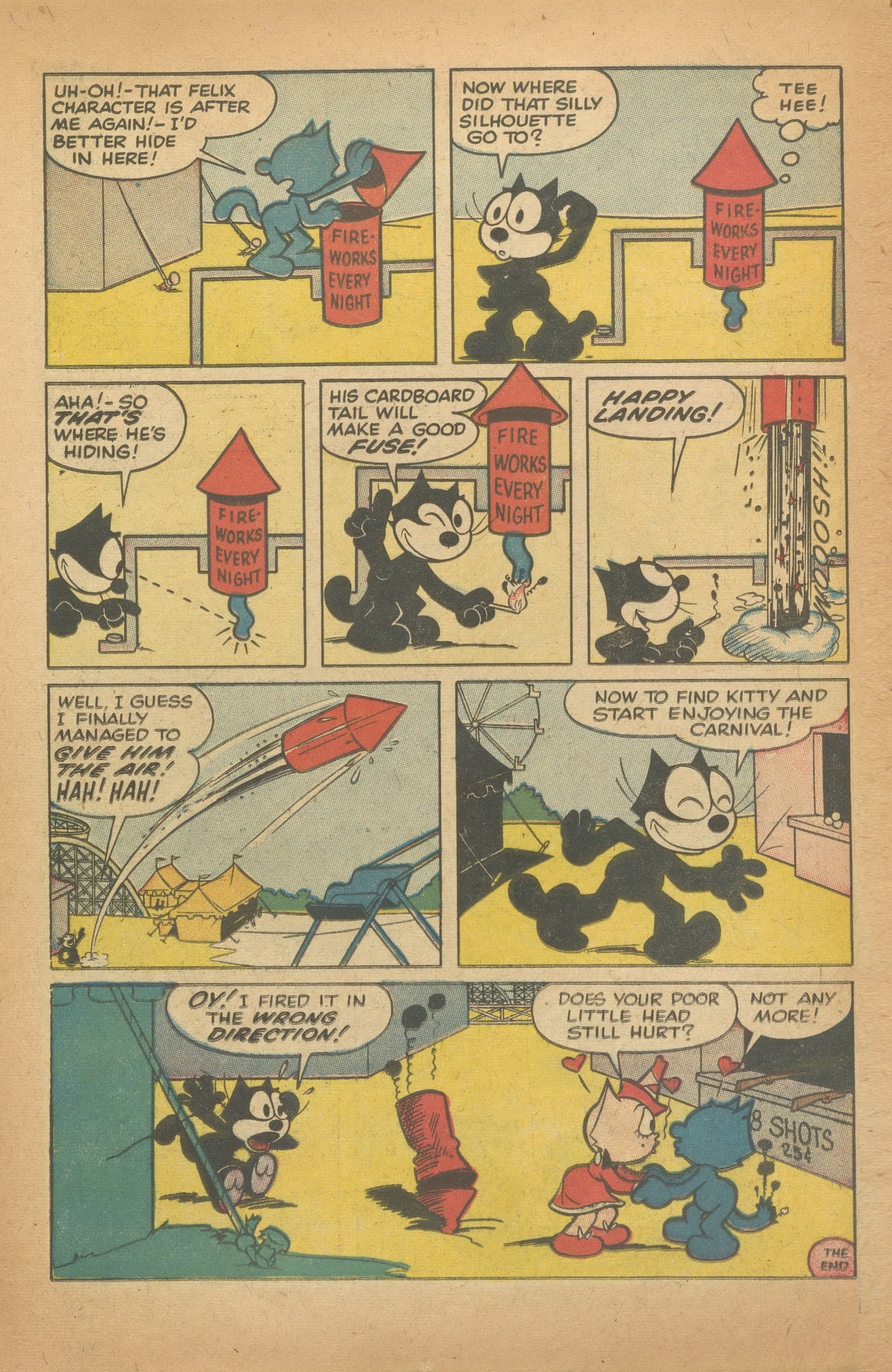 Read online Felix the Cat (1955) comic -  Issue #104 - 16
