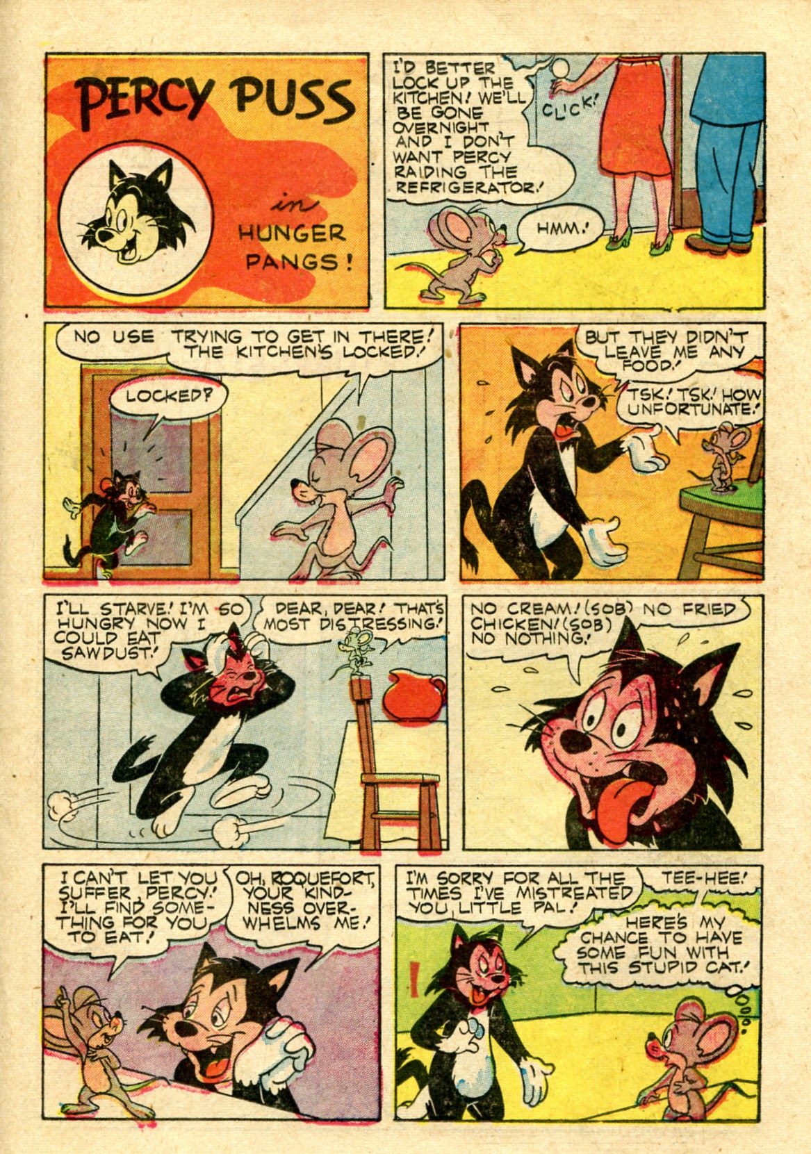 Read online Paul Terry's Mighty Mouse Comics comic -  Issue #50 - 19