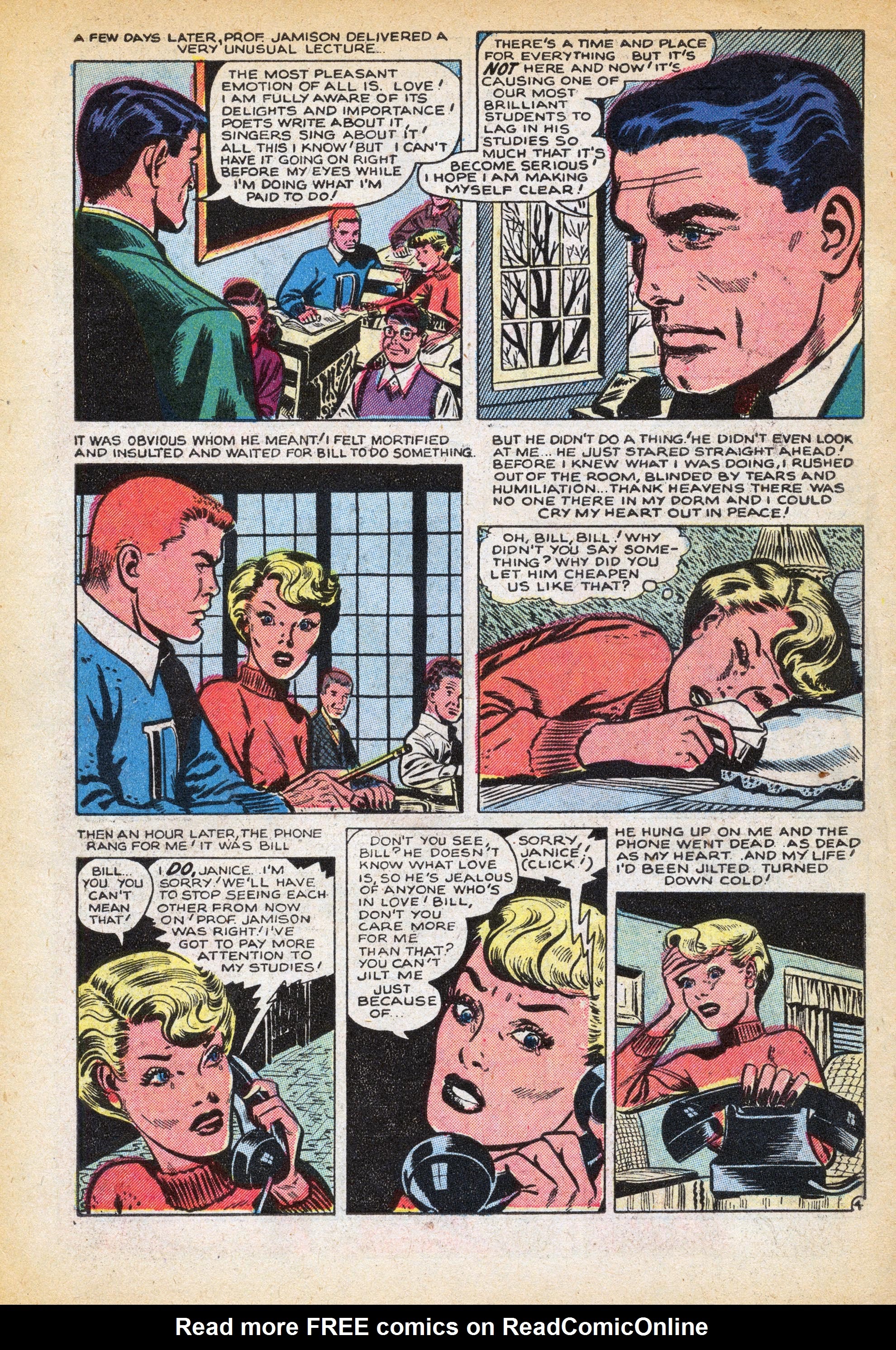 Read online Love Romances comic -  Issue #29 - 6