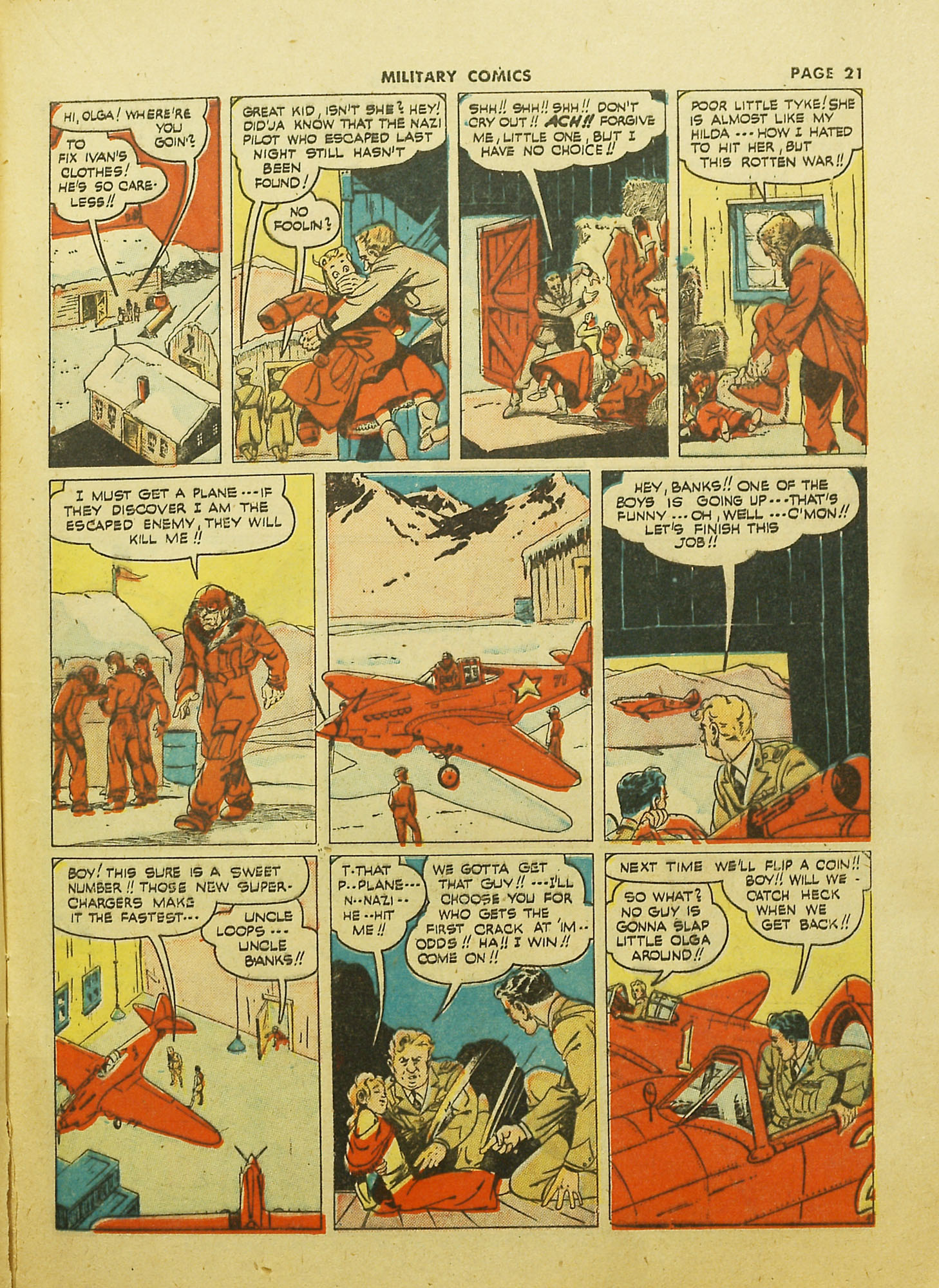 Read online Military Comics comic -  Issue #9 - 23