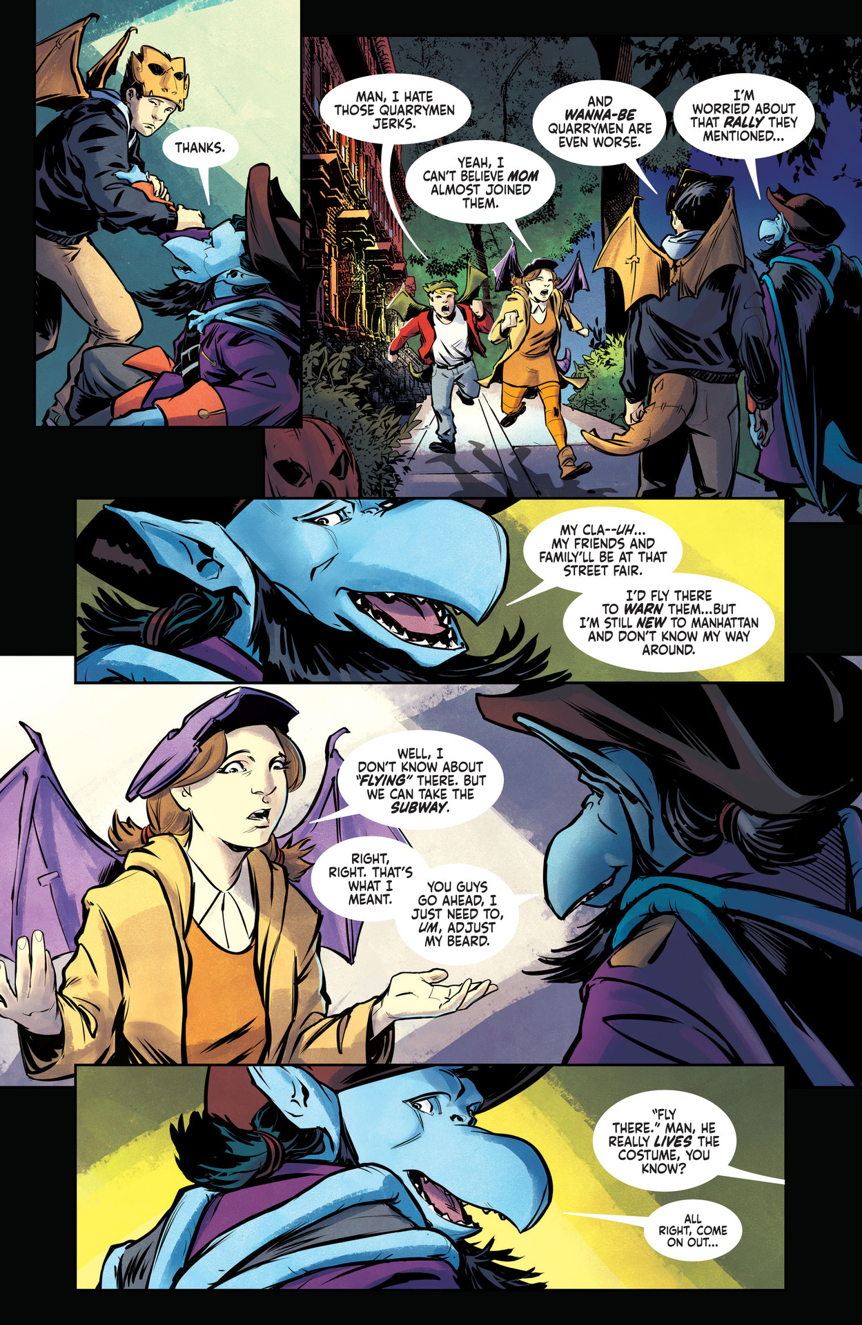 Read online Gargoyles Halloween Special comic -  Issue # Full - 14