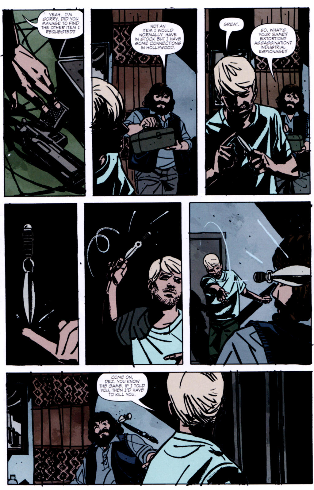 Read online Talent comic -  Issue #4 - 11
