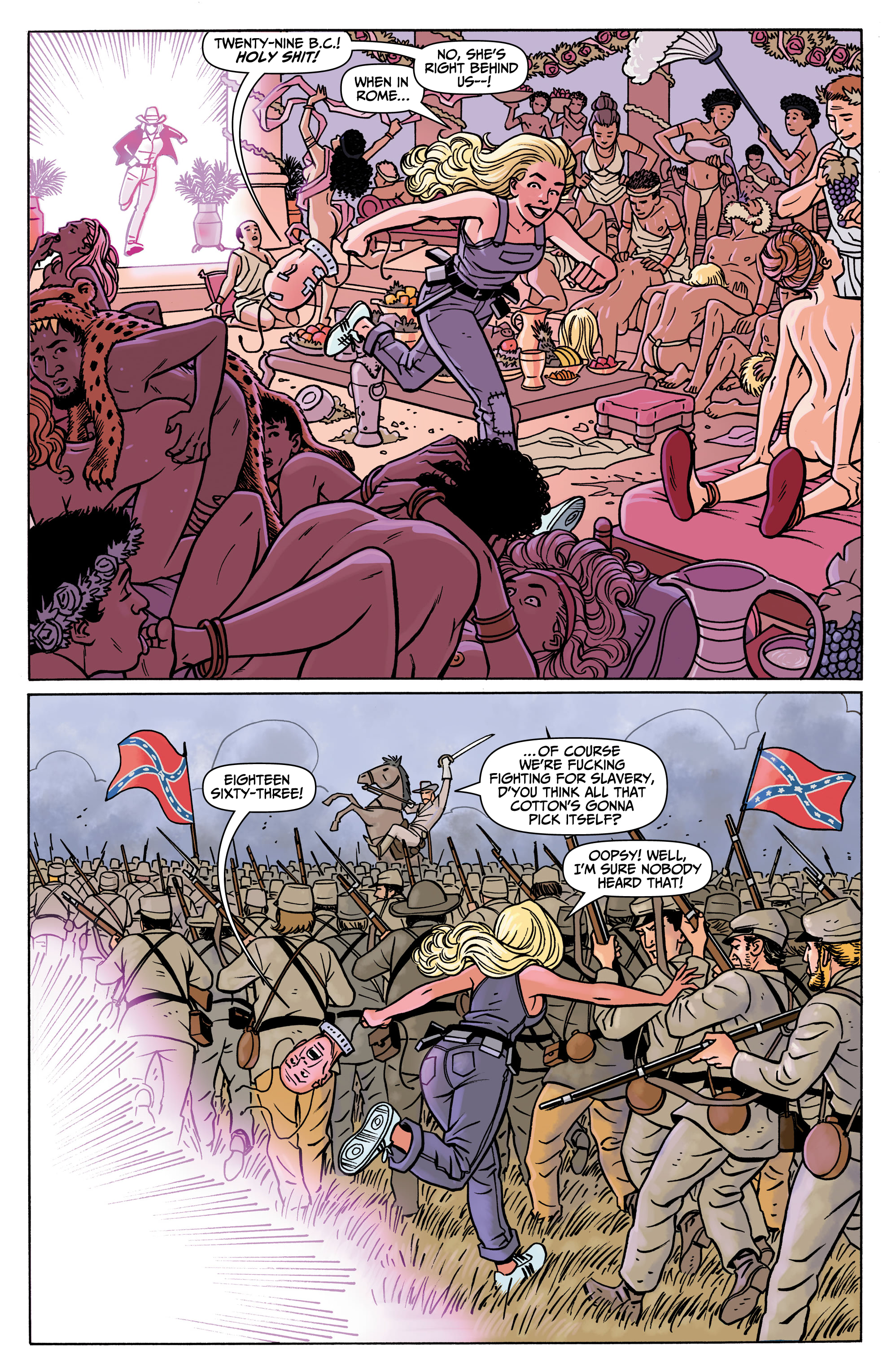 Read online Marjorie Finnegan, Temporal Criminal comic -  Issue #3 - 12