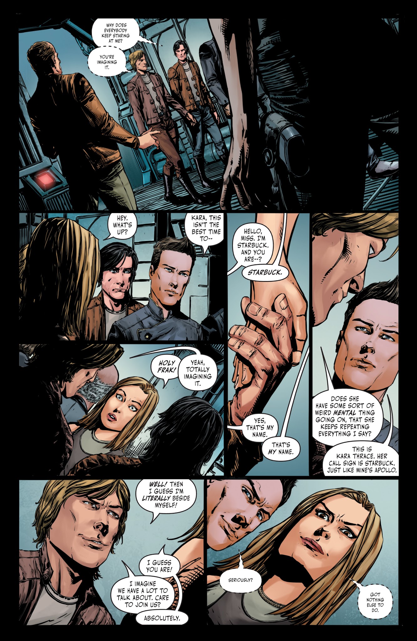 Read online Battlestar Galactica BSG vs. BSG comic -  Issue #2 - 15