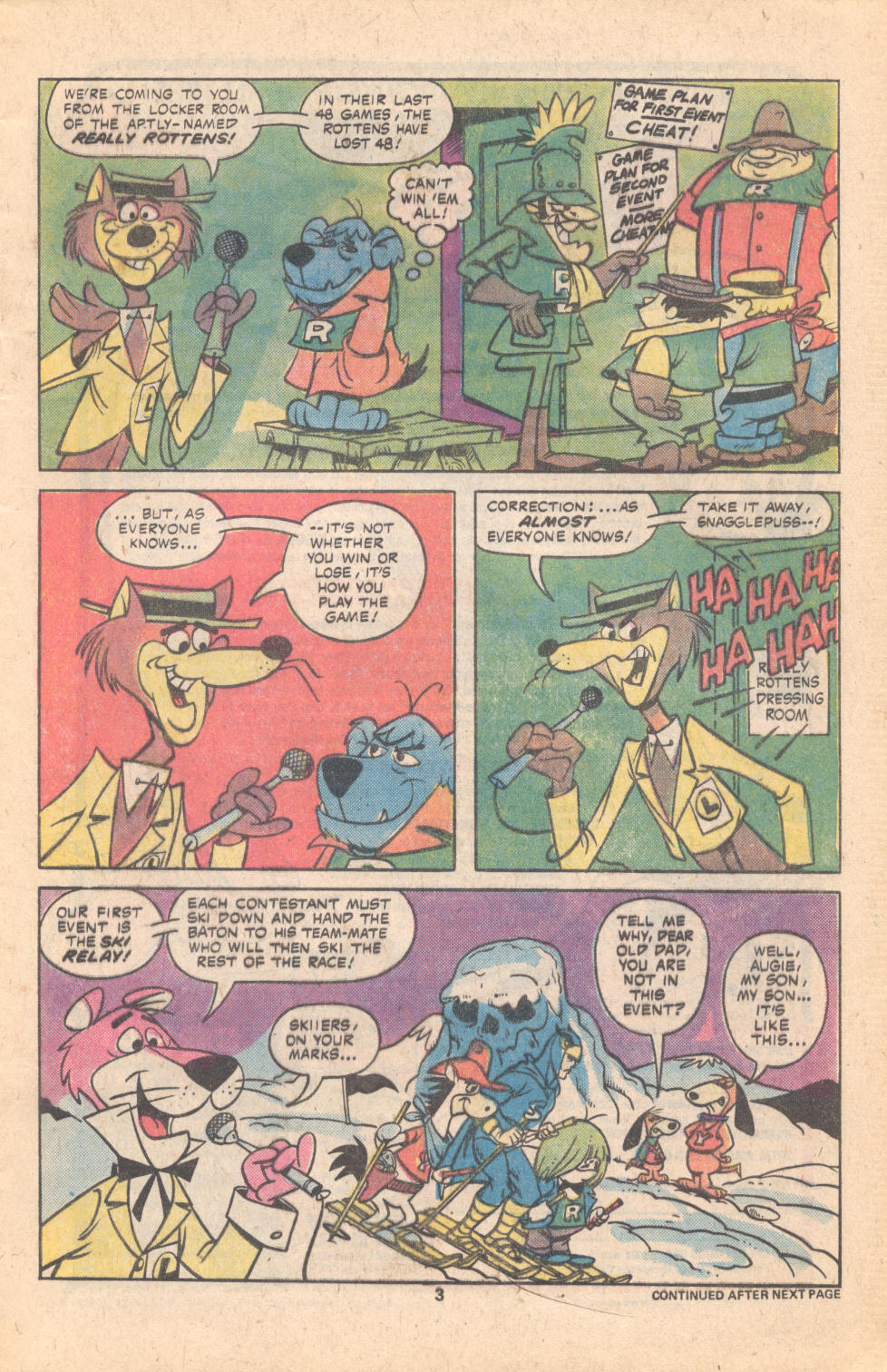 Read online Laff-a-lympics comic -  Issue #1 - 4
