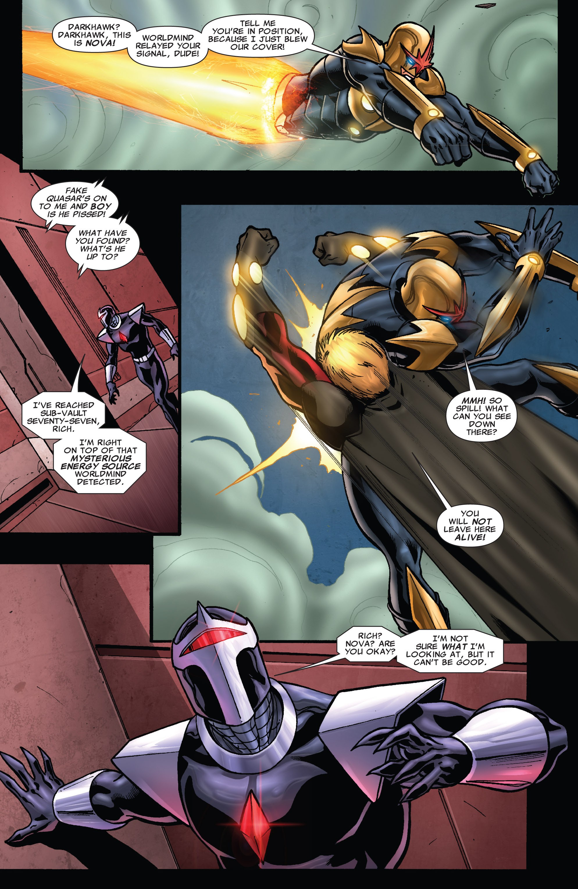 Read online Nova (2007) comic -  Issue #36 - 7