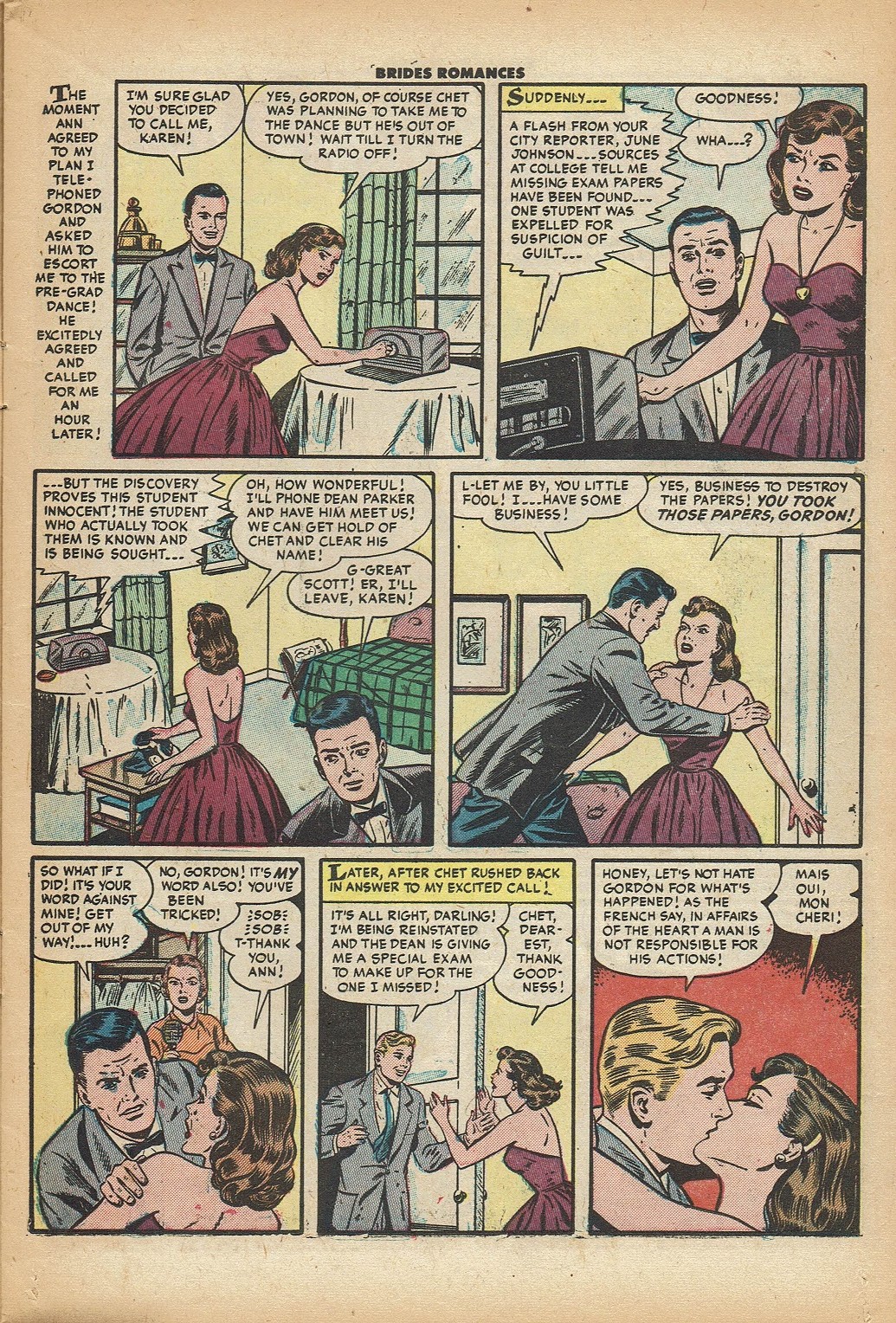 Read online Brides Romances comic -  Issue #8 - 11