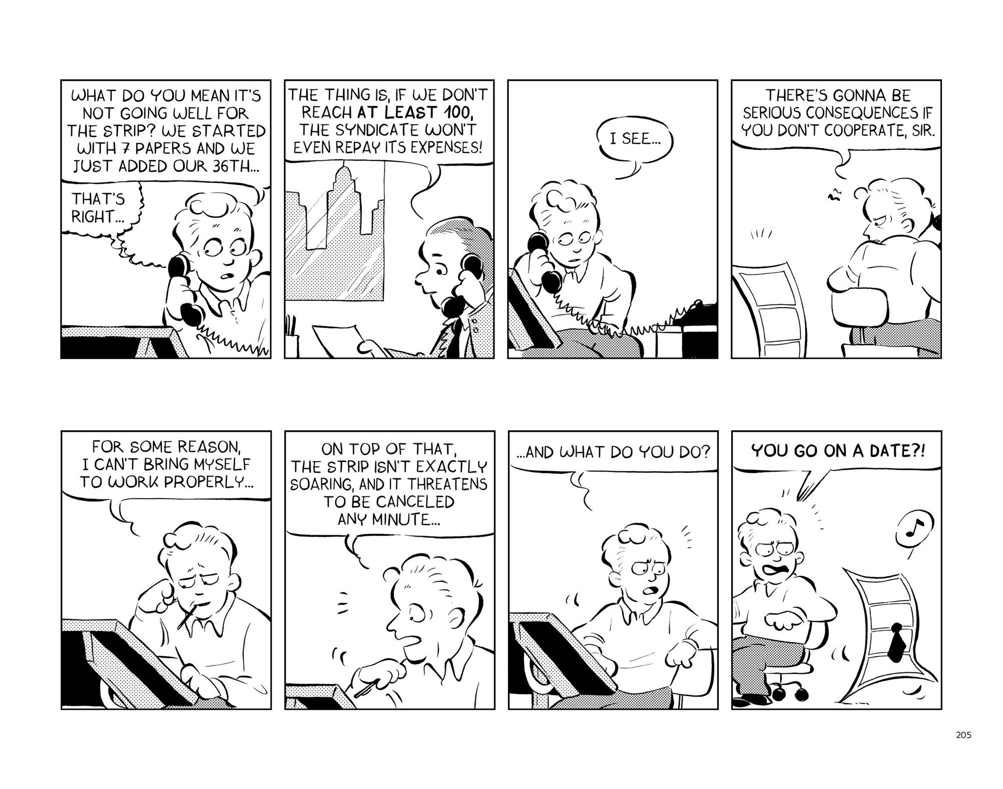 Read online Funny Things: A Comic Strip Biography of Charles M. Schulz comic -  Issue # TPB (Part 3) - 8