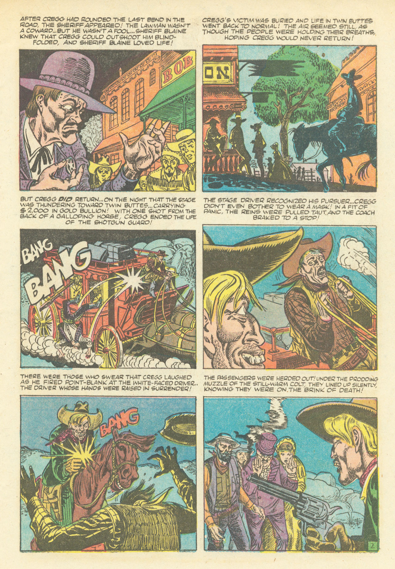 Read online Western Outlaws (1954) comic -  Issue #7 - 21