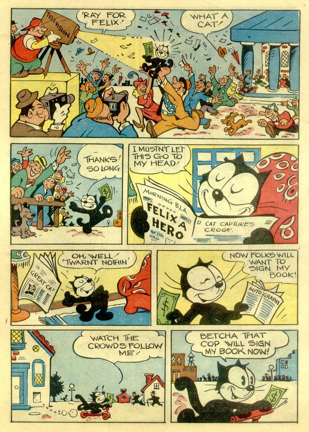 Read online Felix the Cat (1948) comic -  Issue #1 - 41