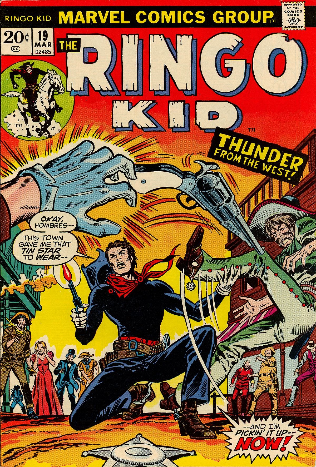 Read online Ringo Kid (1970) comic -  Issue #19 - 1