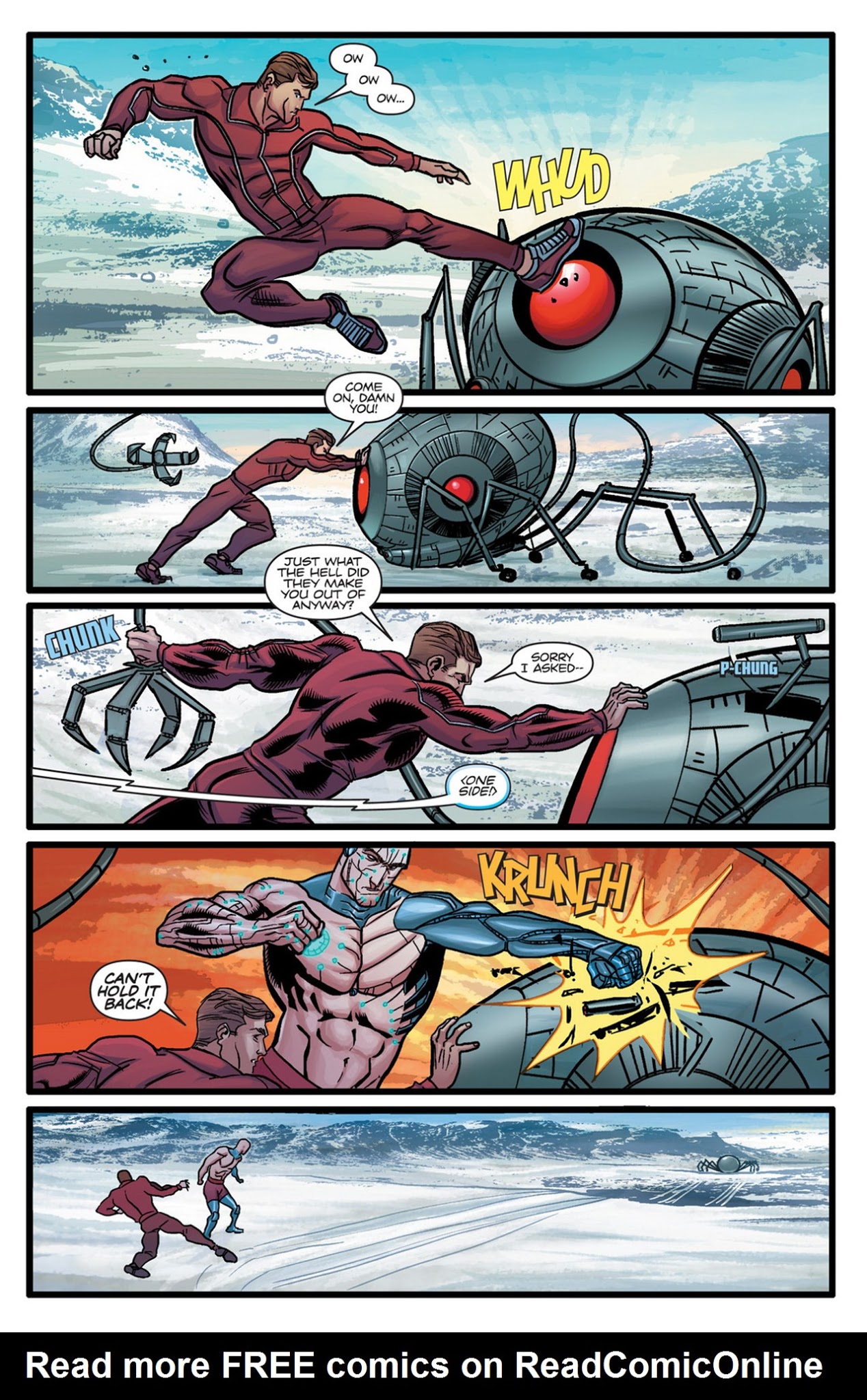 Read online Bionic Man comic -  Issue # _Annual 1 - 26