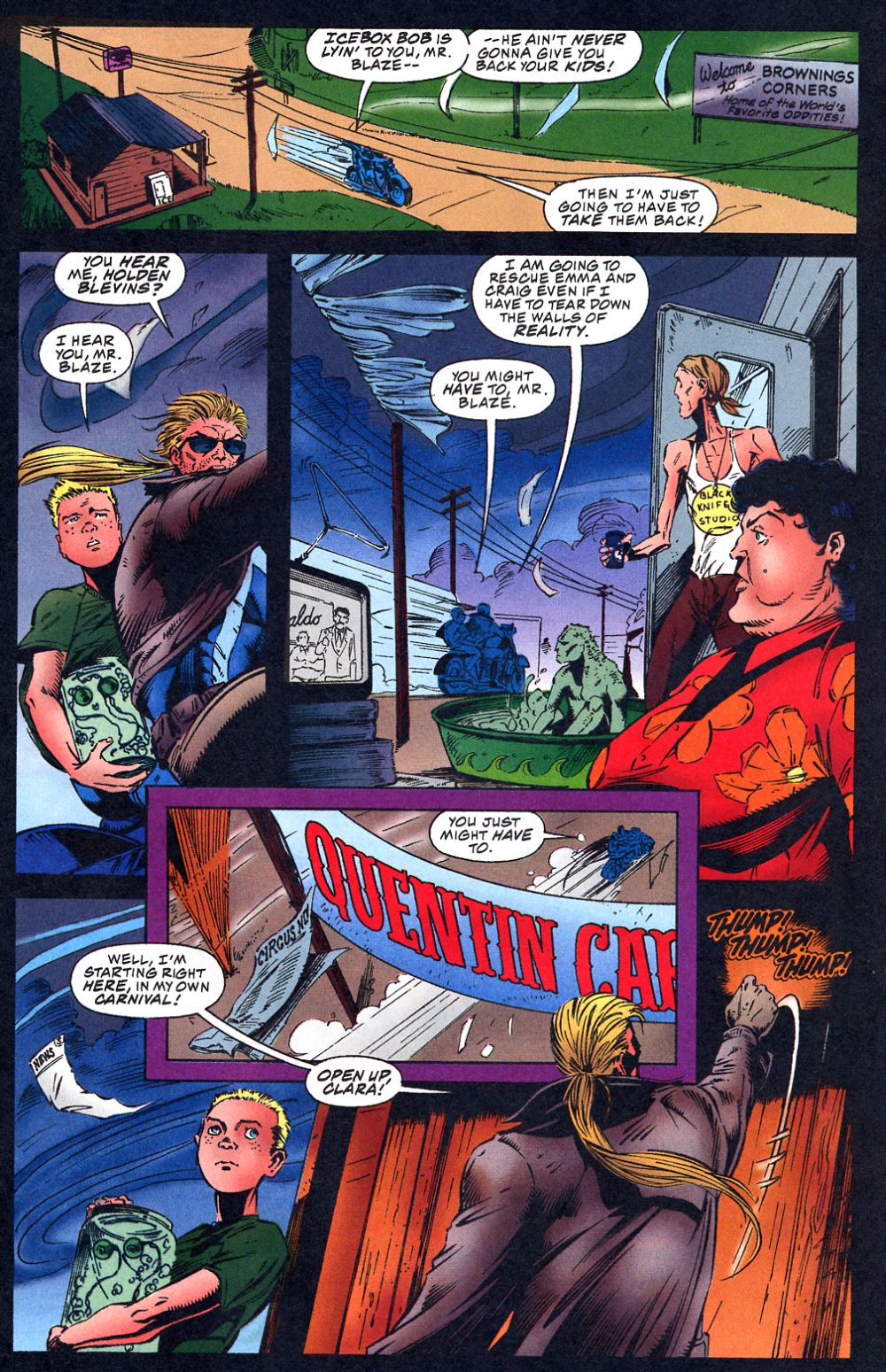 Read online Blaze comic -  Issue #3 - 4