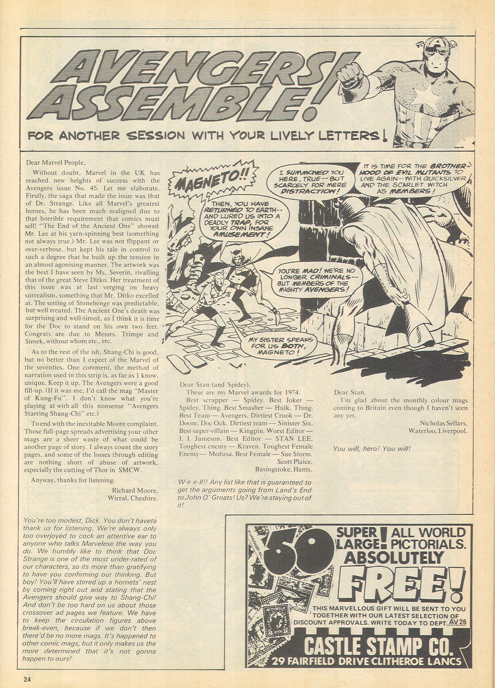 Read online The Avengers (1973) comic -  Issue #58 - 24