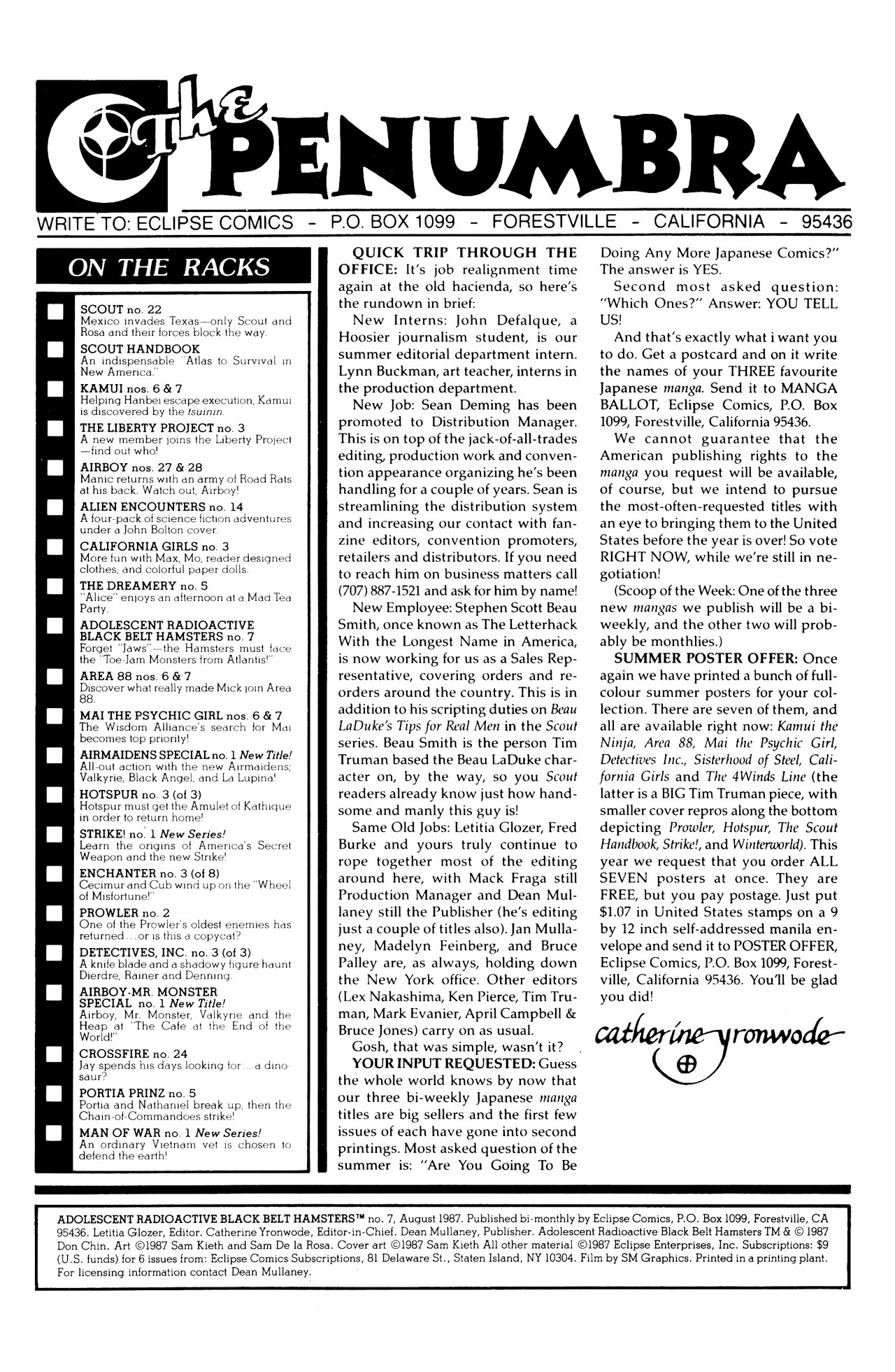 Read online Adolescent Radioactive Black Belt Hamsters comic -  Issue #7 - 2