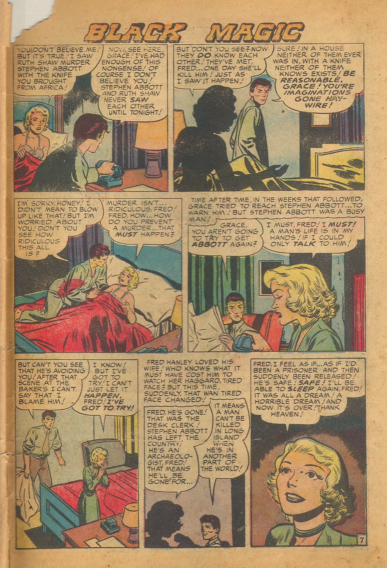Read online Black Magic (1950) comic -  Issue #2 - 47