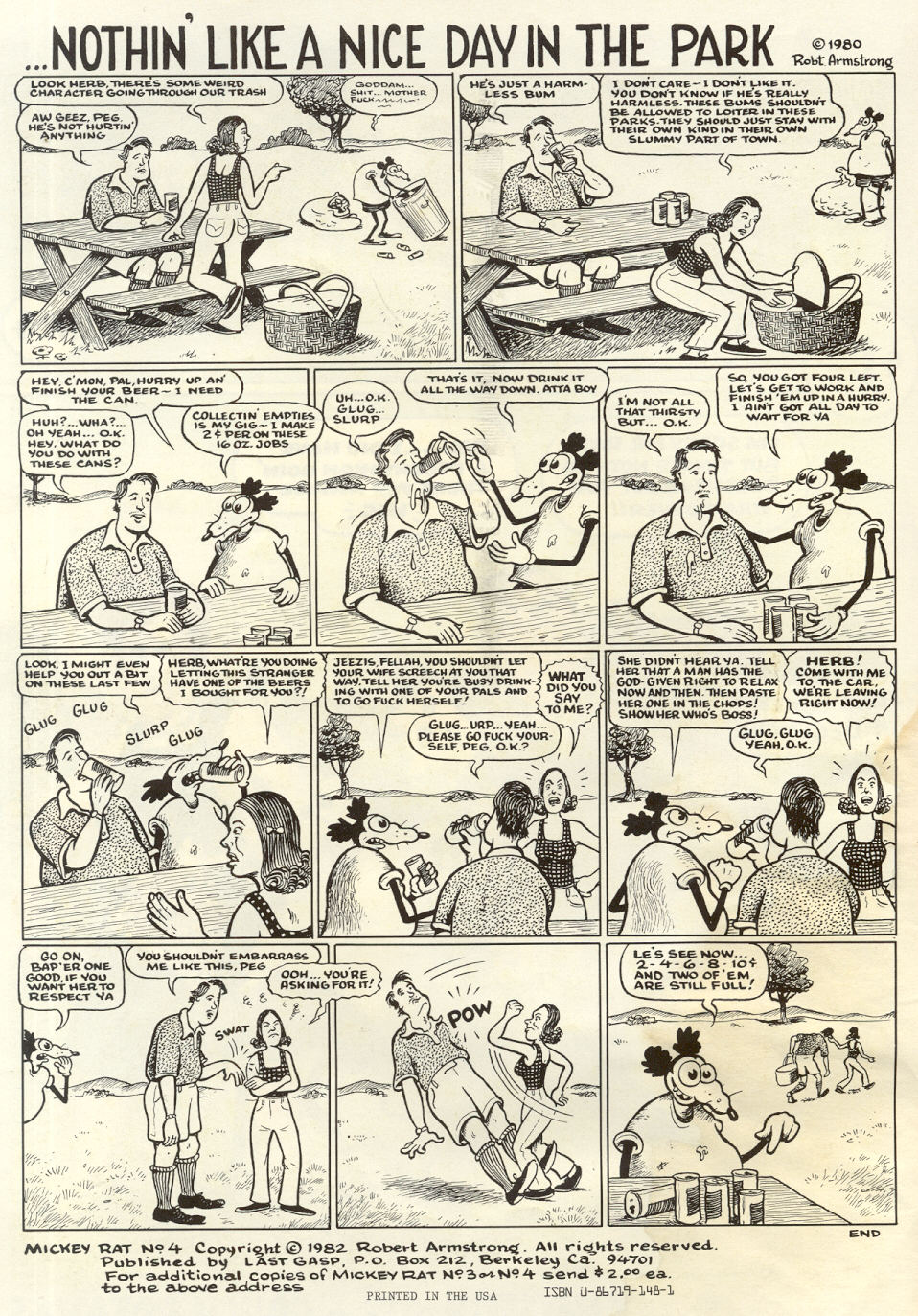Read online Mickey Rat comic -  Issue #4 - 3