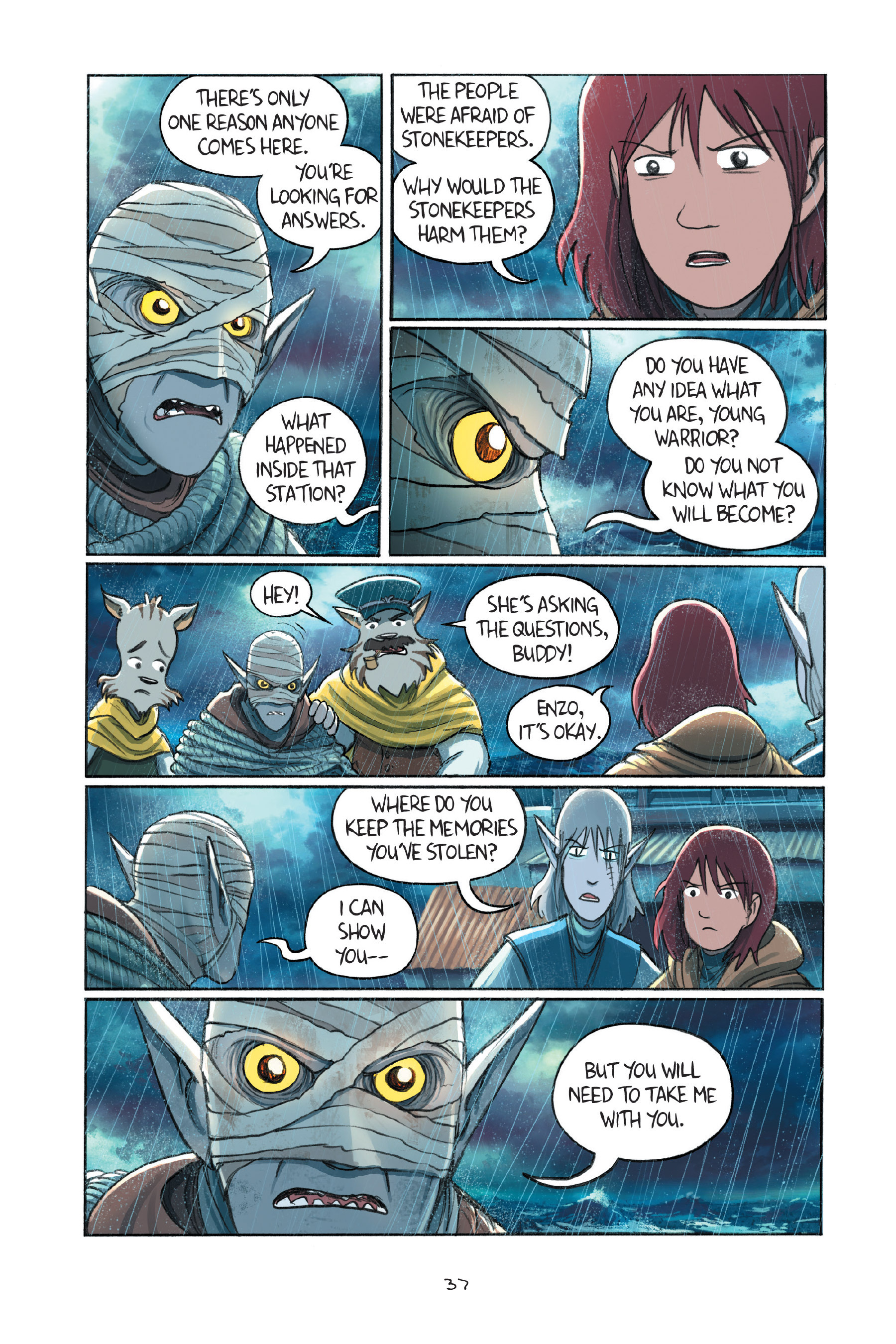 Read online Amulet comic -  Issue #7 - 40