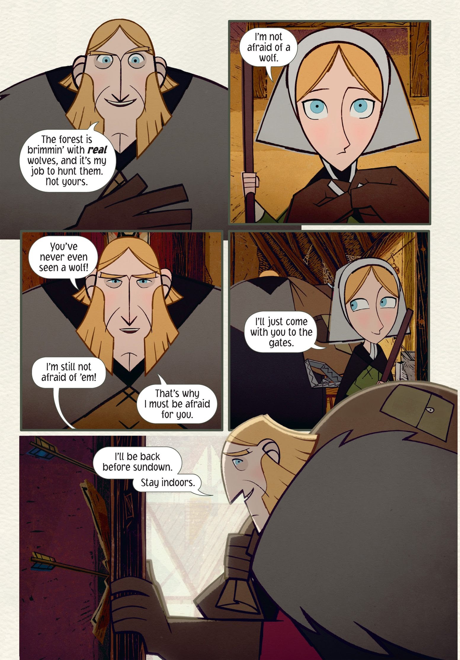 Read online Wolfwalkers: The Graphic Novel comic -  Issue # TPB (Part 1) - 33