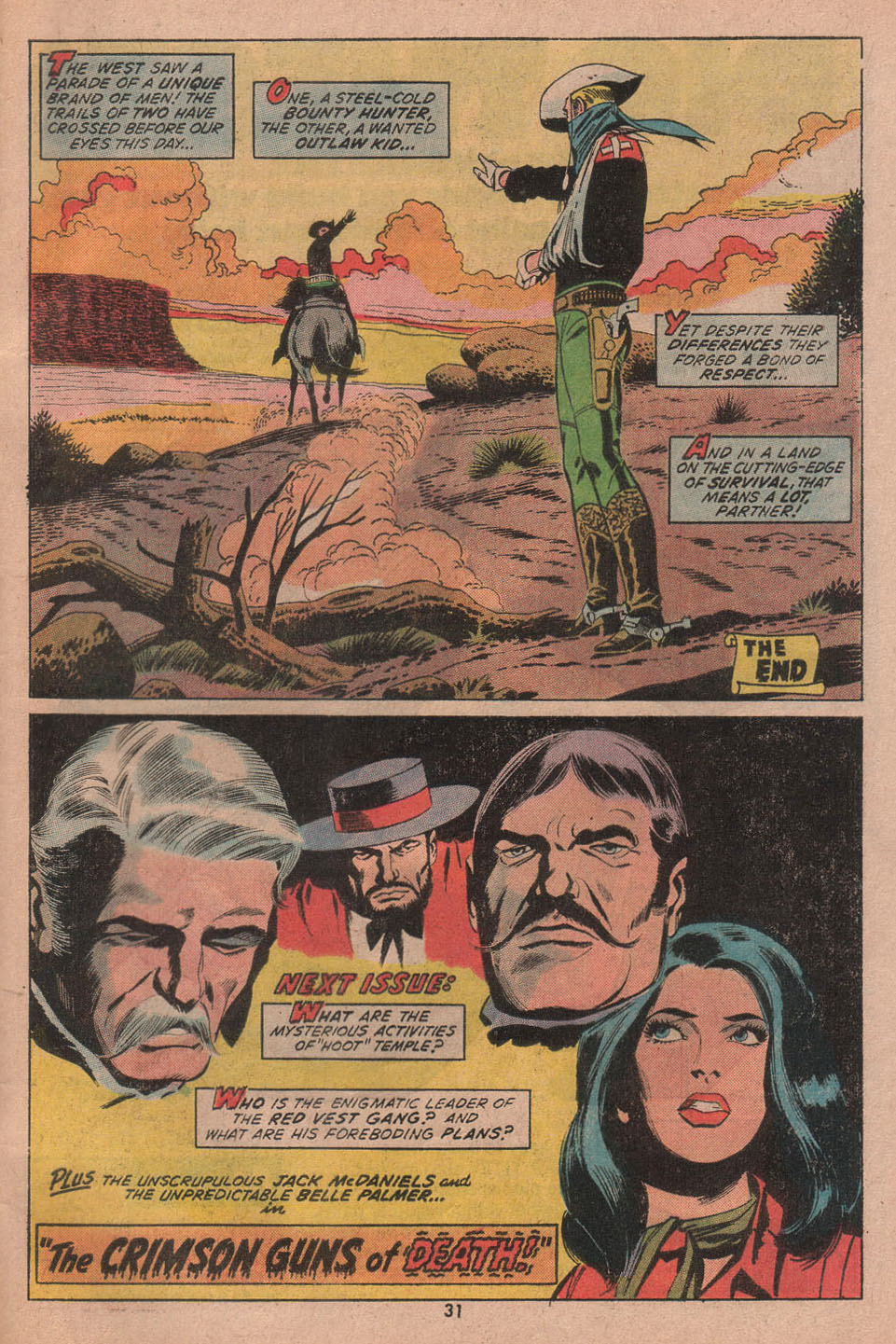 Read online The Outlaw Kid (1970) comic -  Issue #12 - 33