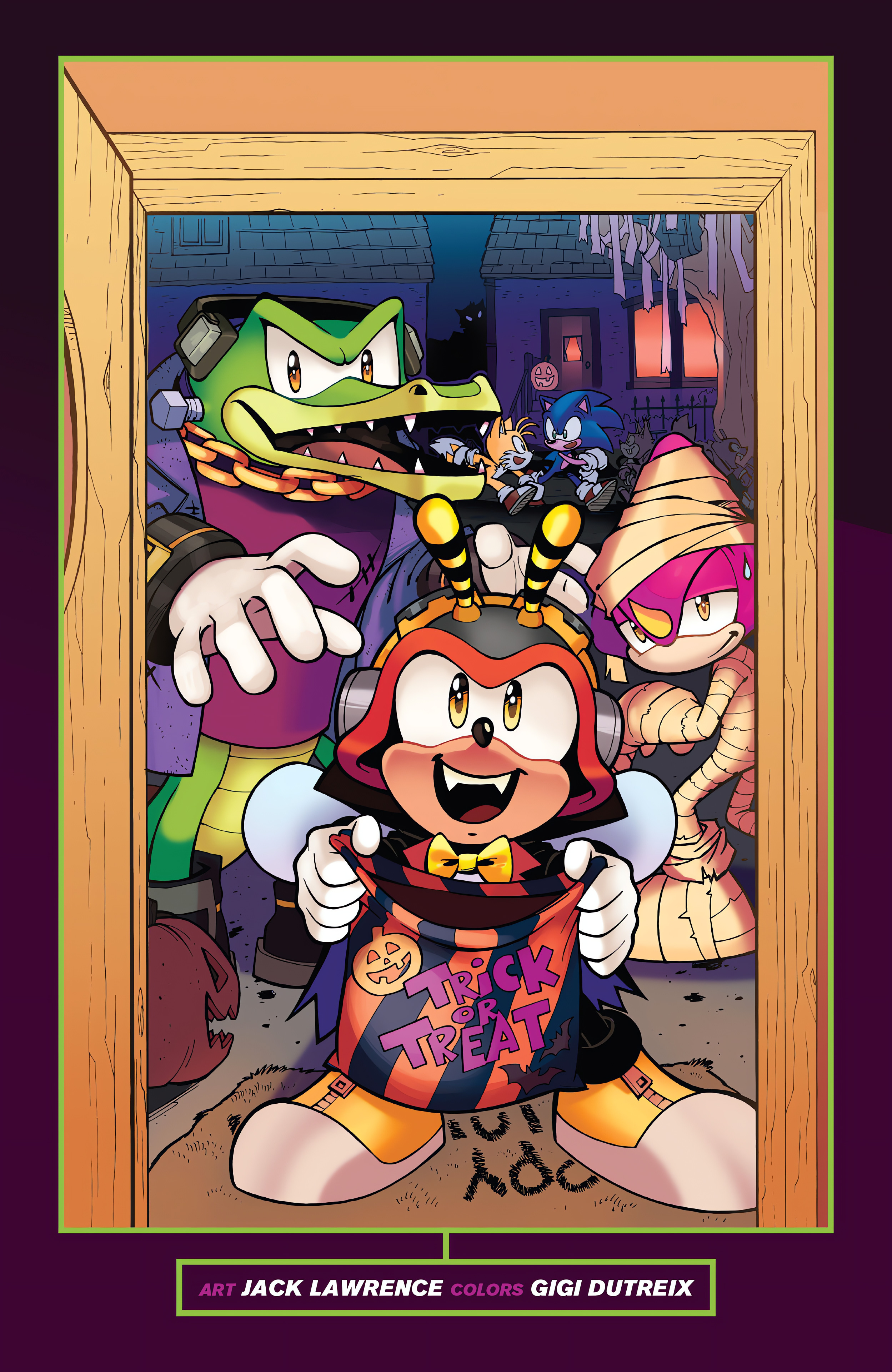 Read online Sonic the Hedgehog (2018) comic -  Issue # _Halloween Special - 28