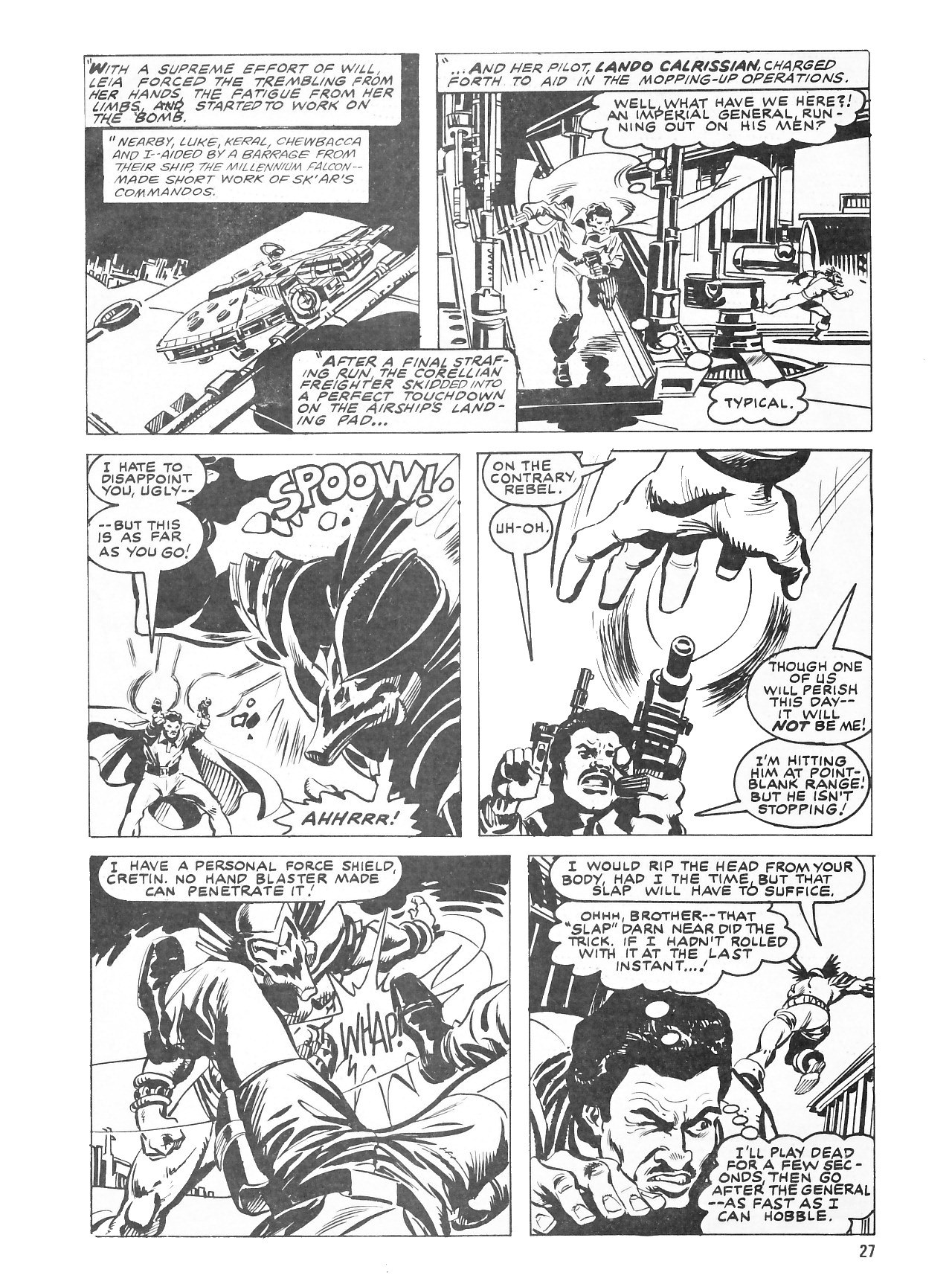 Read online Return of the Jedi comic -  Issue #91 - 27