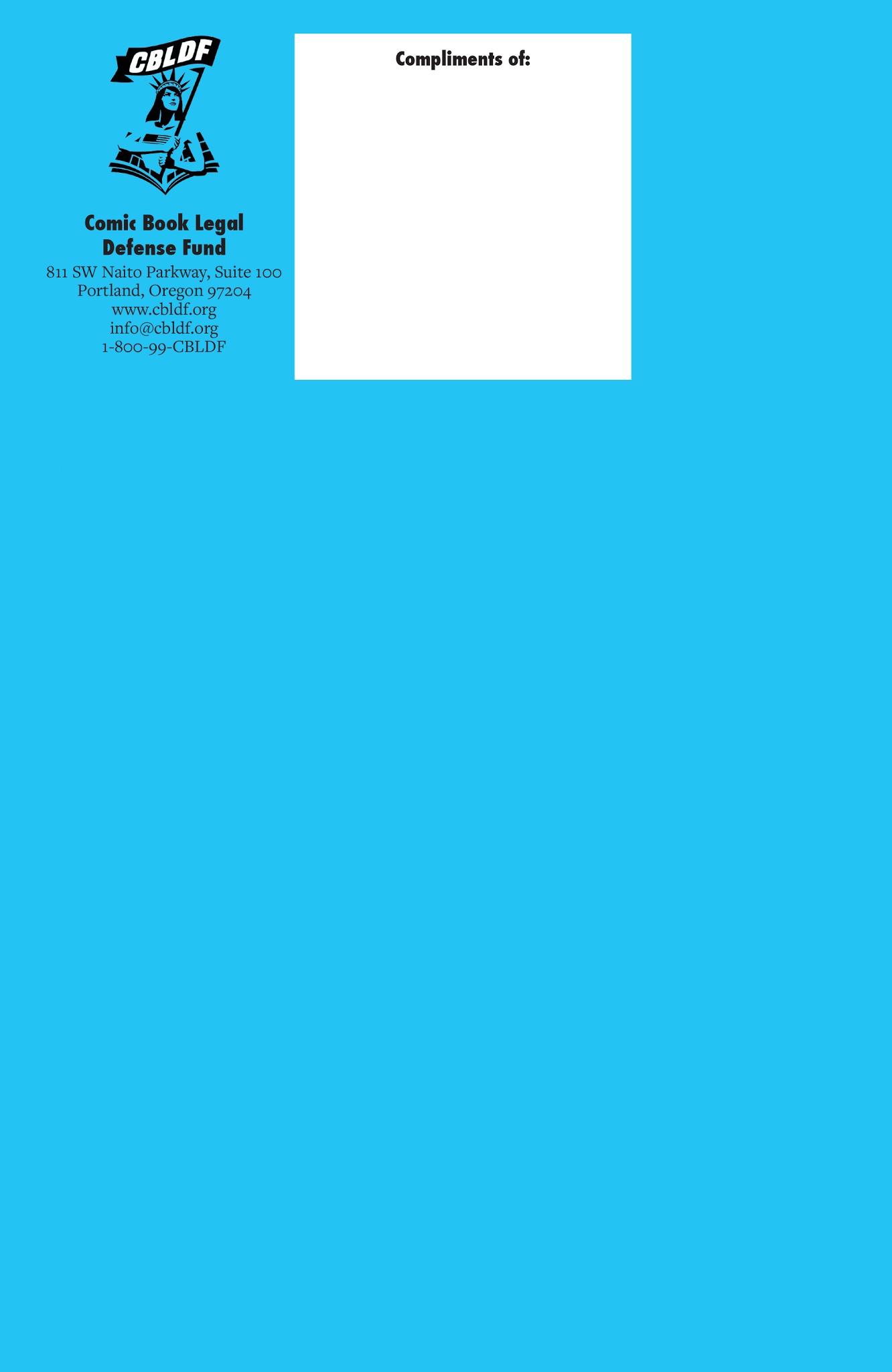 Read online CBLDF Defender (2018) comic -  Issue #1 - 16