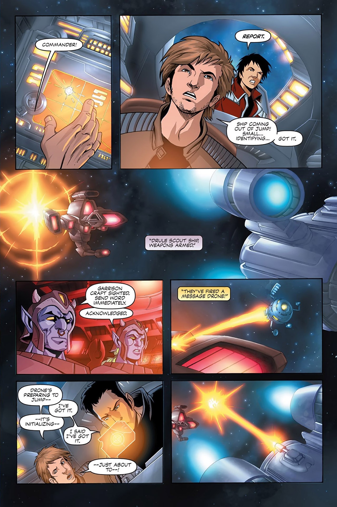 Read online Voltron: Defender of the Universe (Existed) comic -  Issue #1 - 10