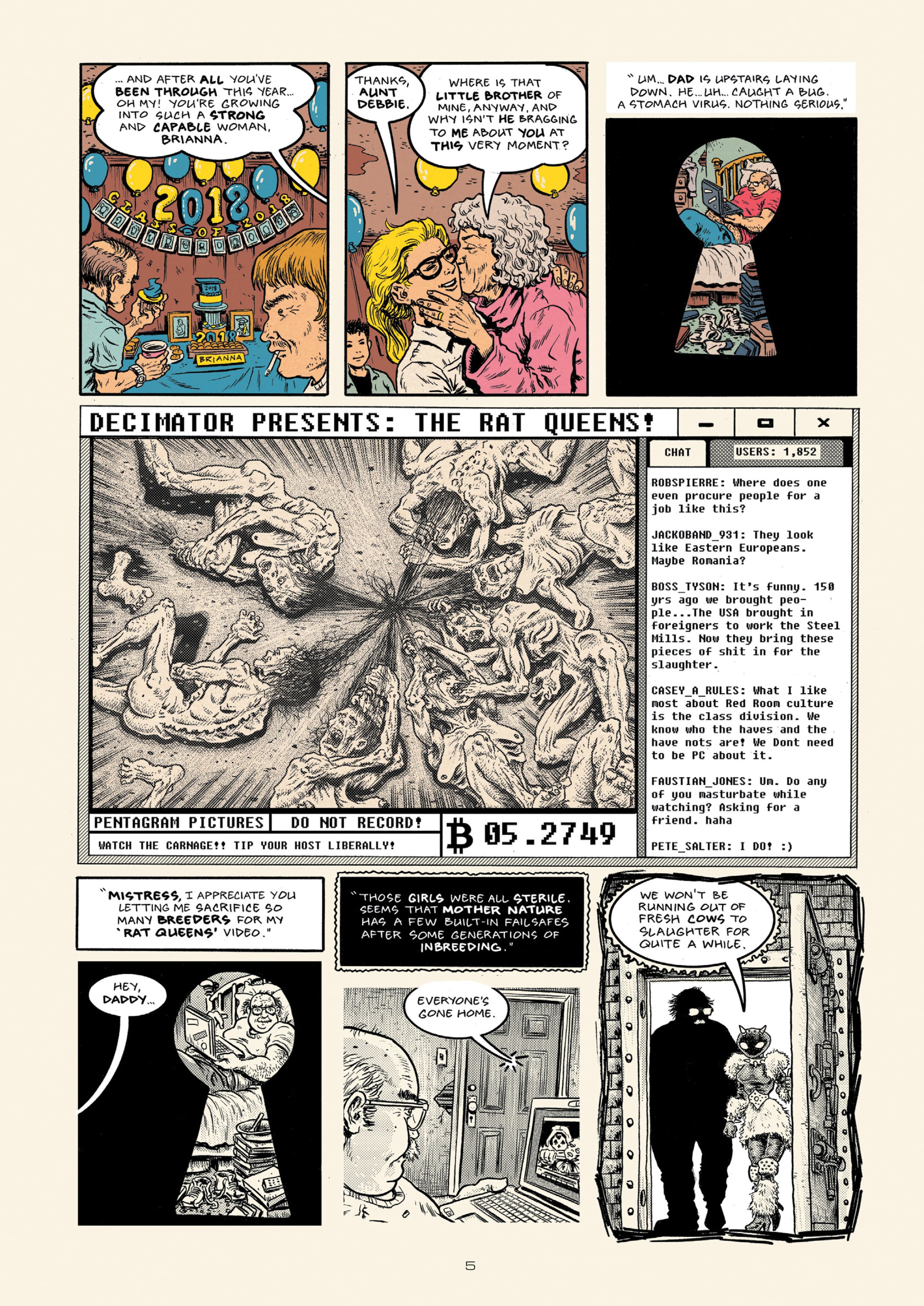 Read online Red Room: Trigger Warnings comic -  Issue # TPB - 15