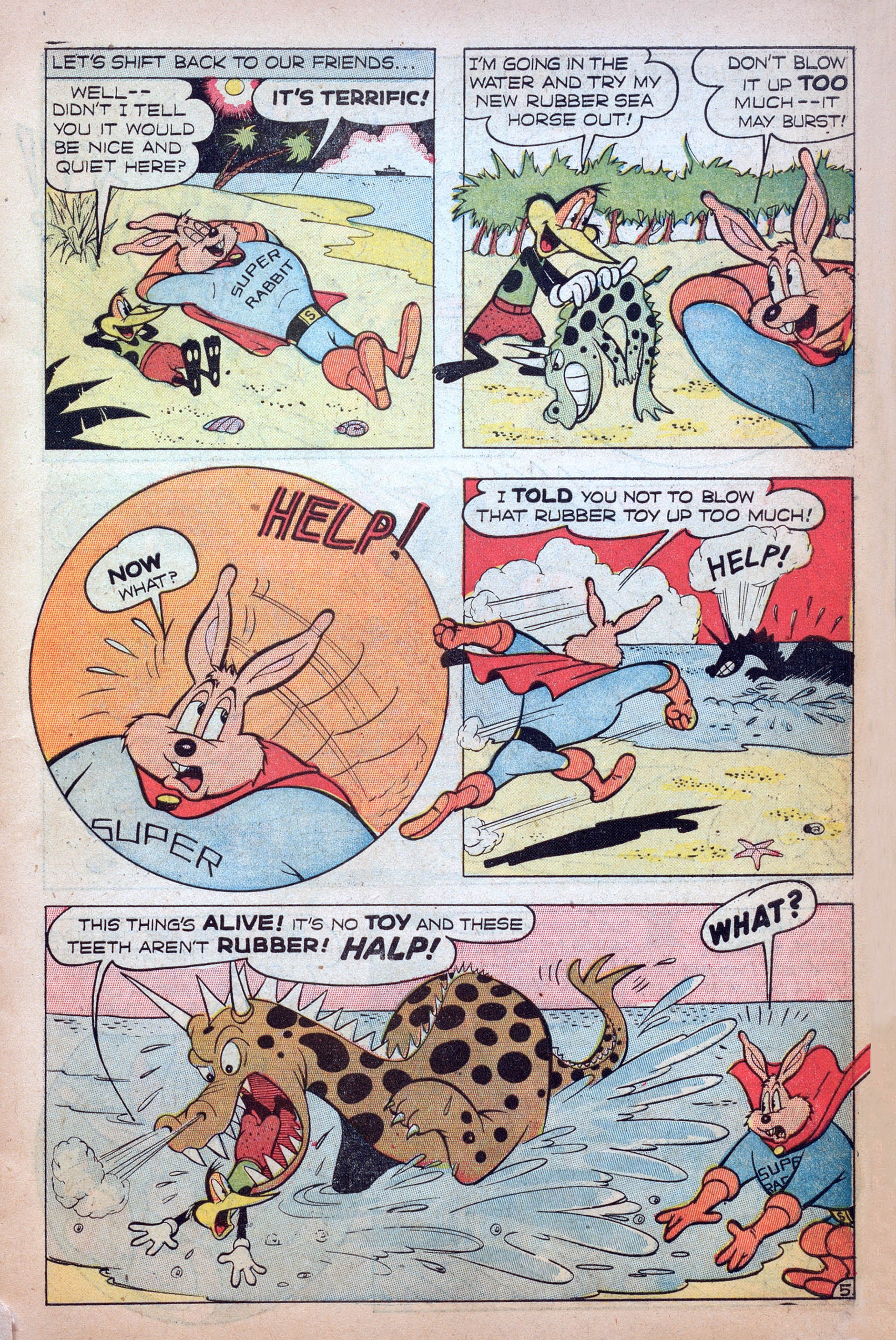Read online Super Rabbit comic -  Issue #13 - 7