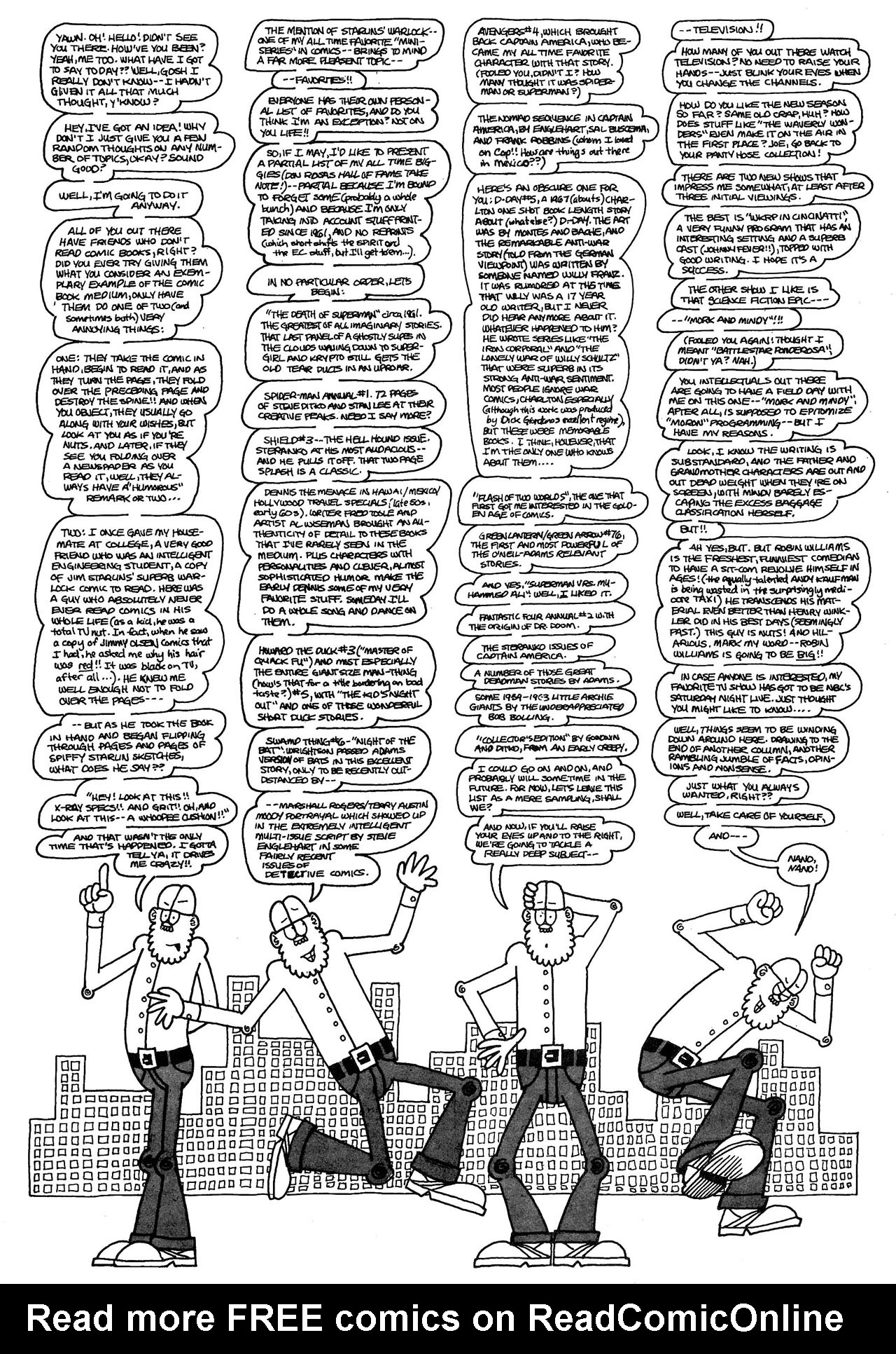 Read online Hembeck: The Best of Dateline: @!!?# comic -  Issue #Full - 39