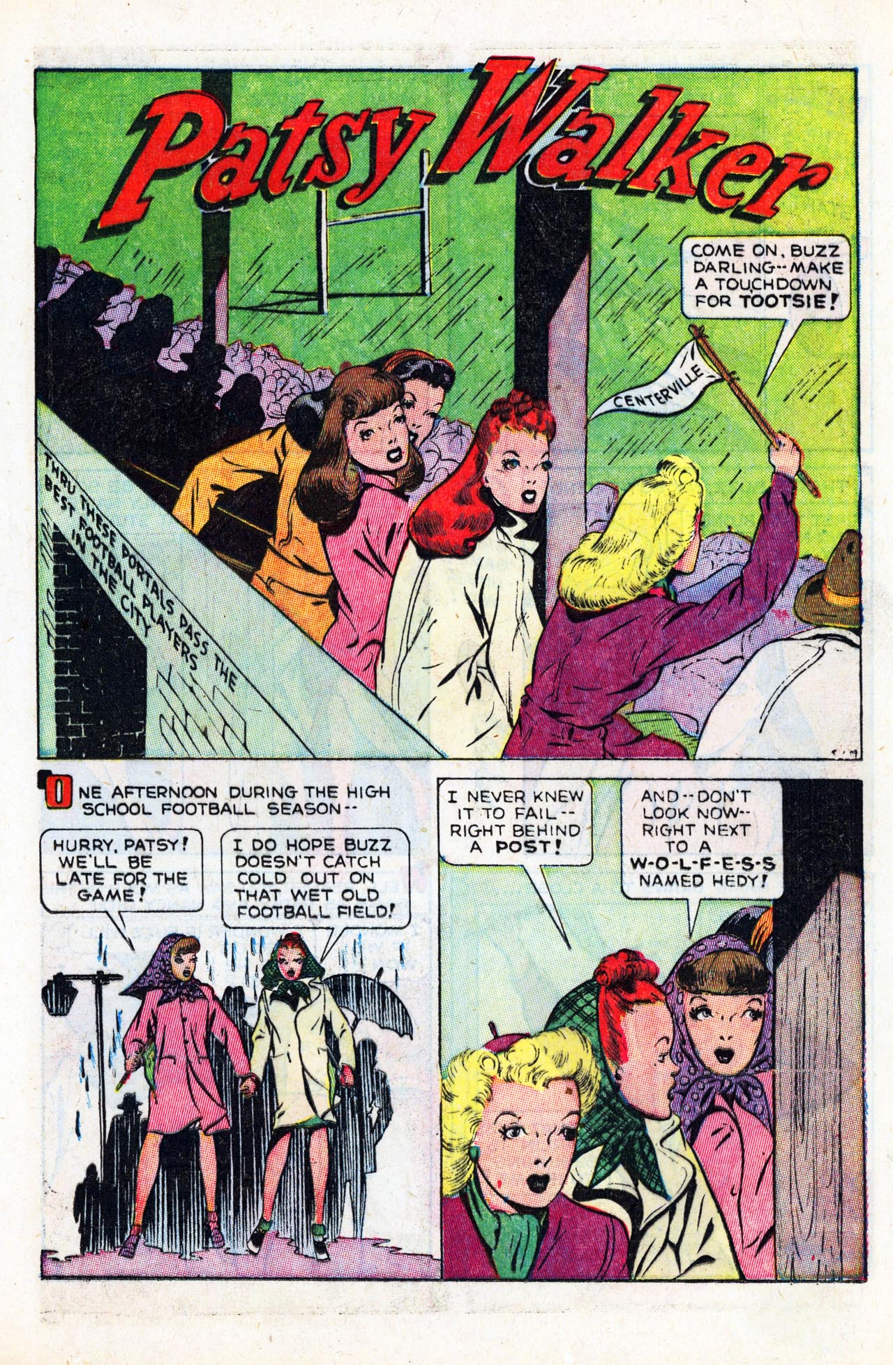 Read online Patsy Walker comic -  Issue #5 - 35