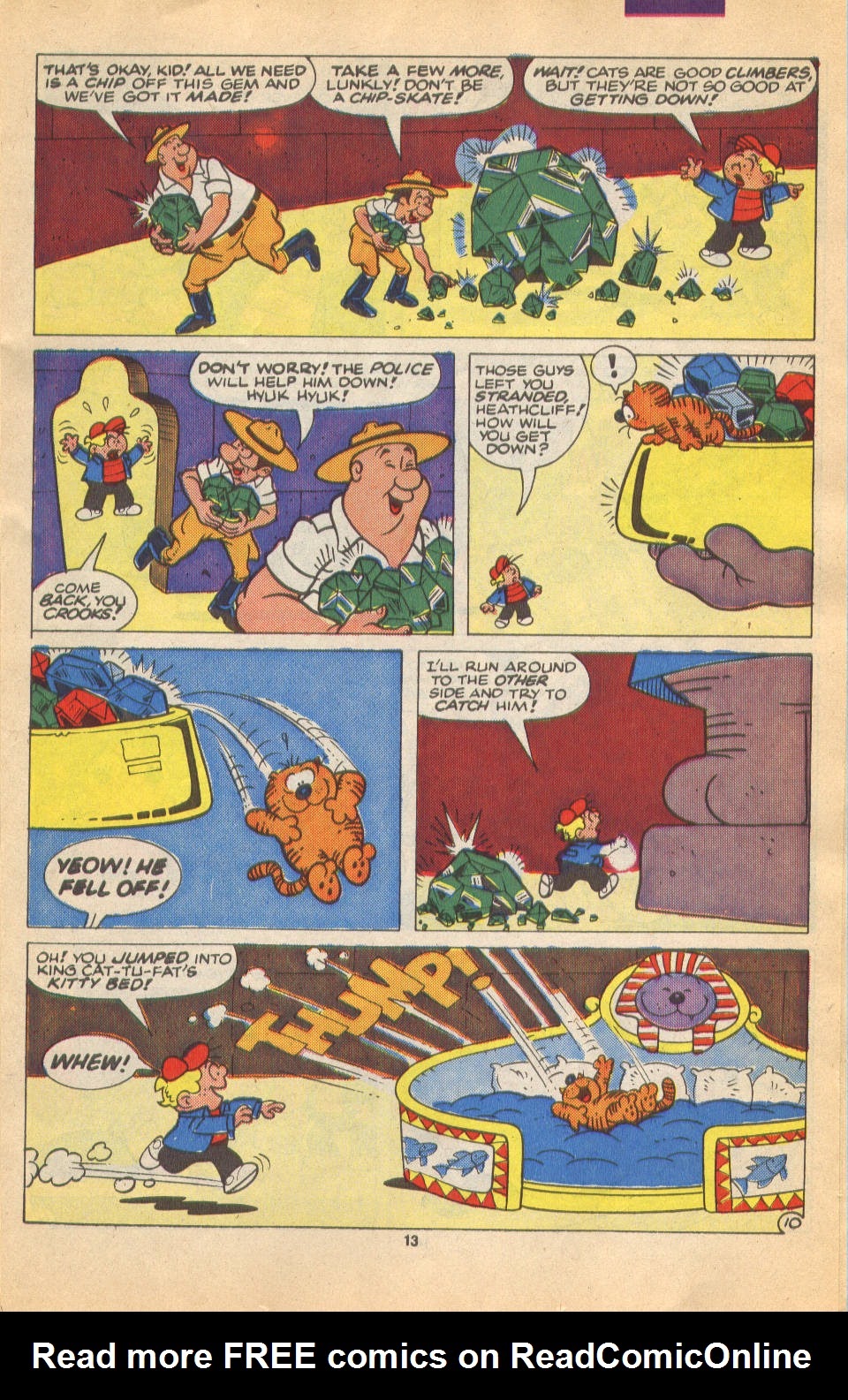 Read online Heathcliff's Funhouse comic -  Issue #8 - 11