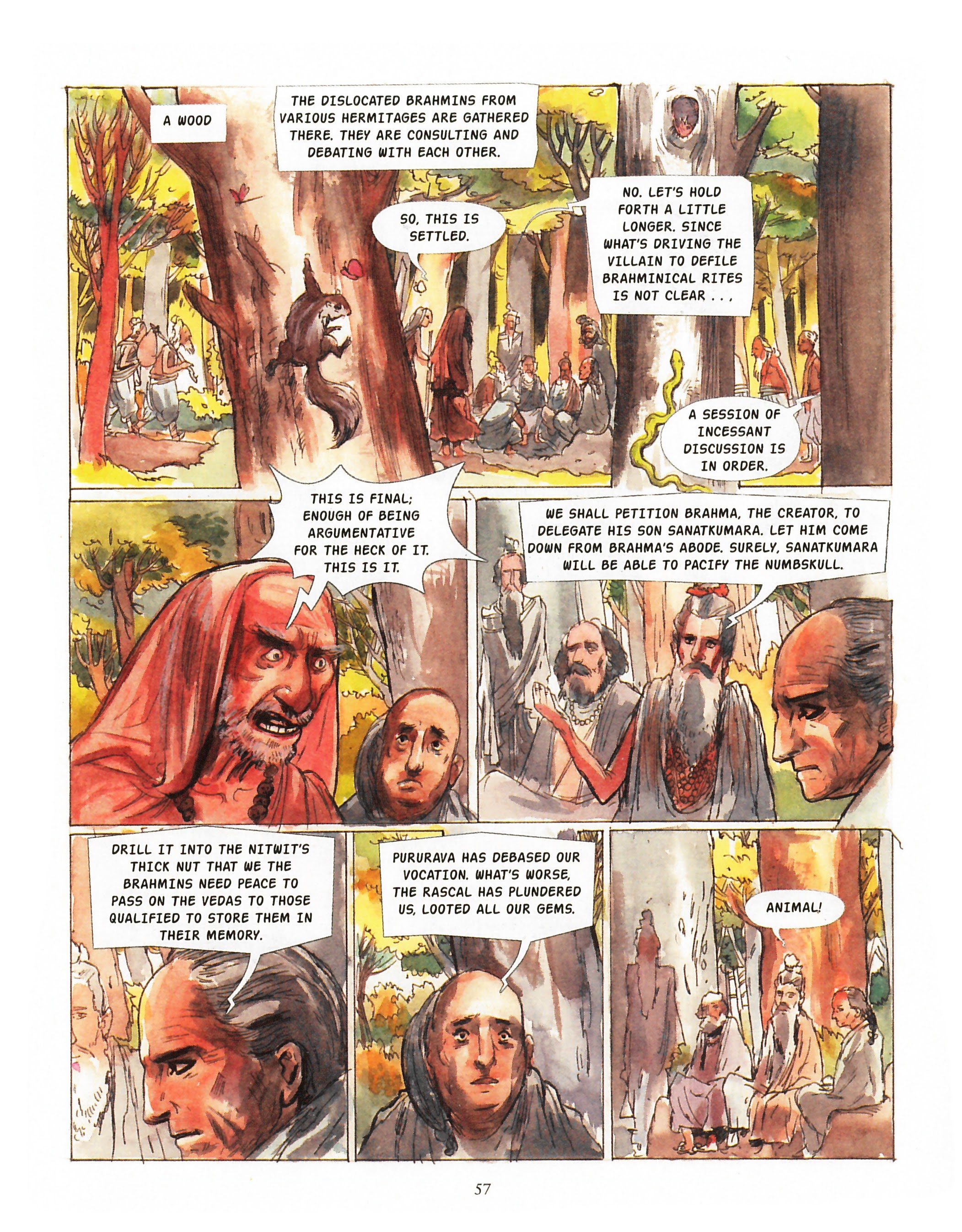 Read online Vyasa: The Beginning comic -  Issue # TPB (Part 1) - 64