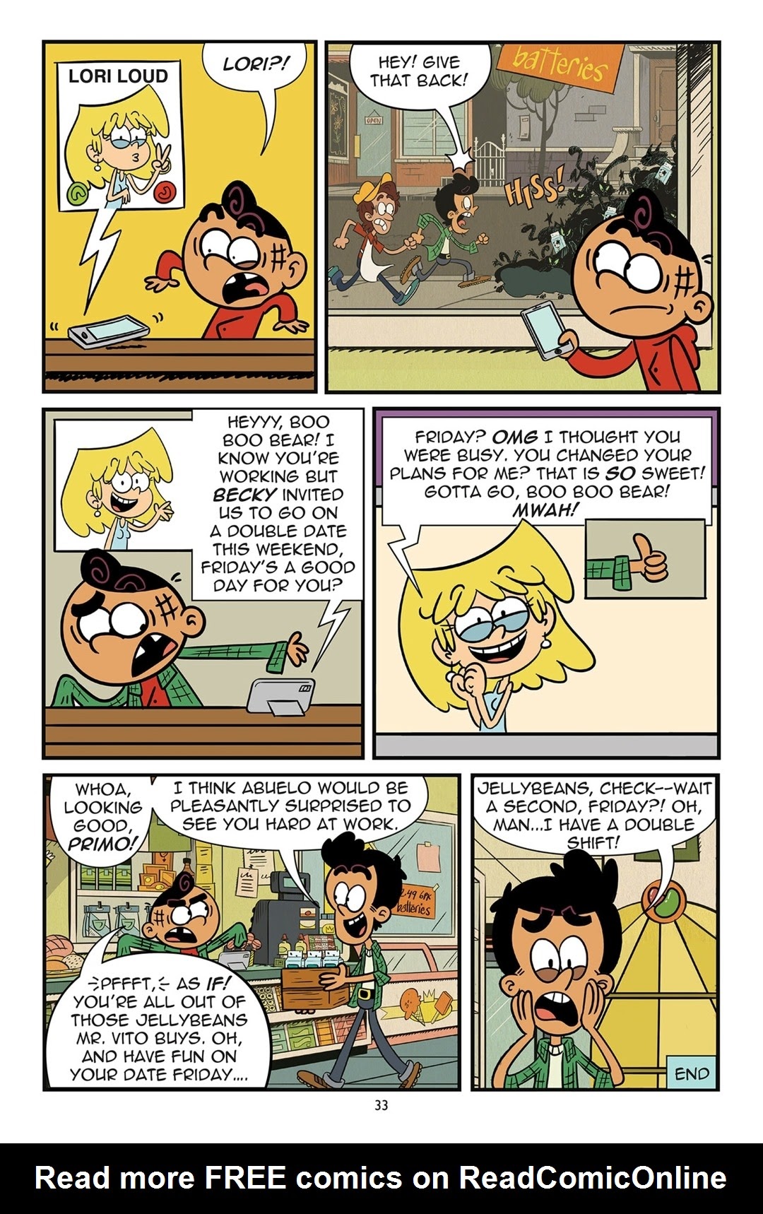 Read online The Loud House comic -  Issue #14 - 34