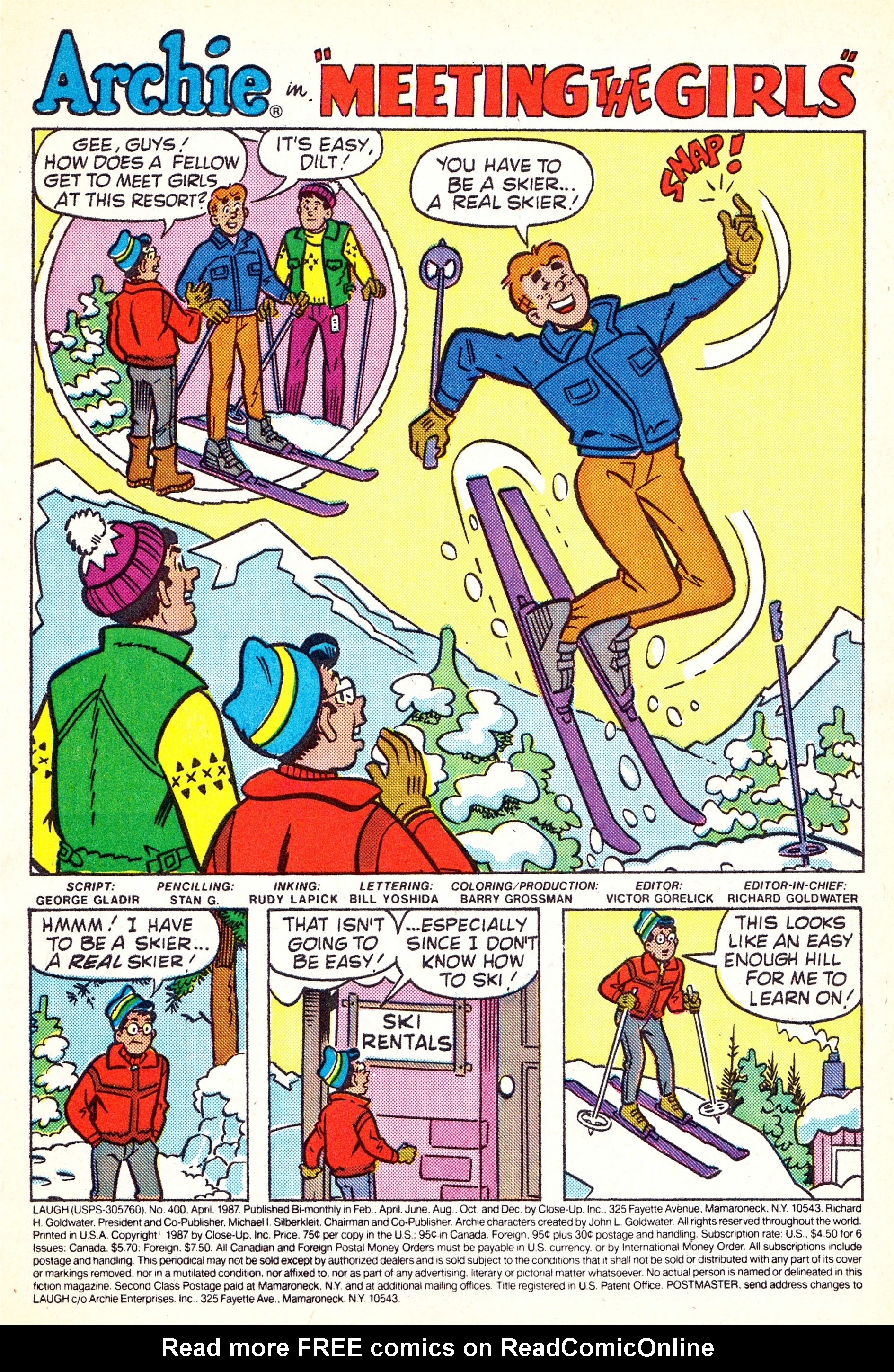 Read online Laugh (Comics) comic -  Issue #400 - 3