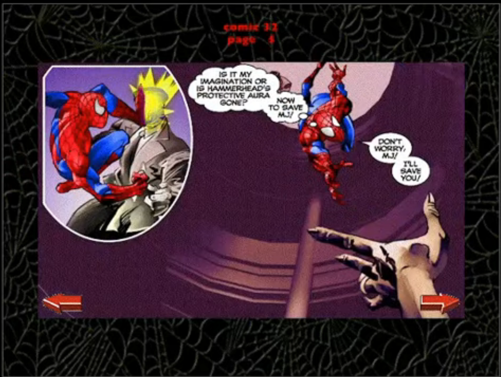 Read online Stan Lee Presents Spider-Man Cybercomic comic -  Issue #32 - 10