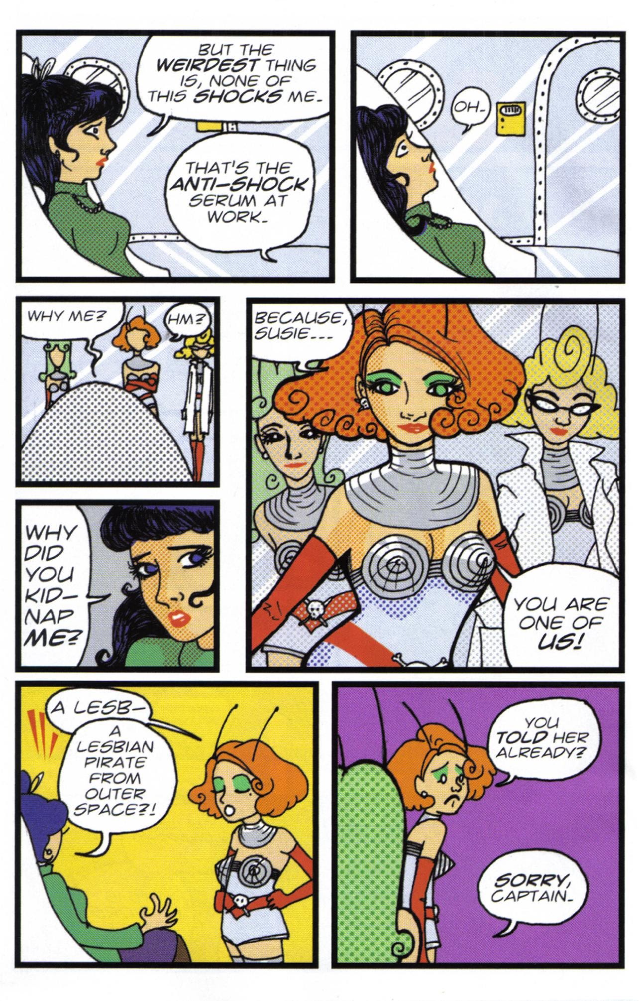 Read online I Was Kidnapped By Lesbian Pirates From Outer Space comic -  Issue #1 - 20
