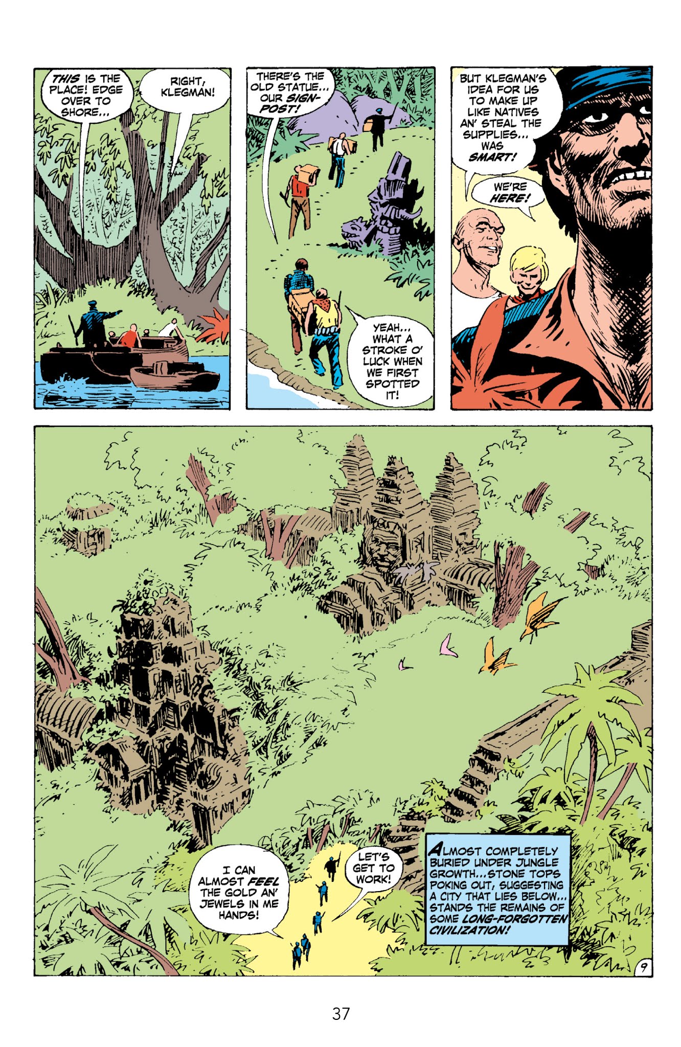 Read online Edgar Rice Burroughs' Tarzan The Joe Kubert Years comic -  Issue # TPB 2 (Part 1) - 39